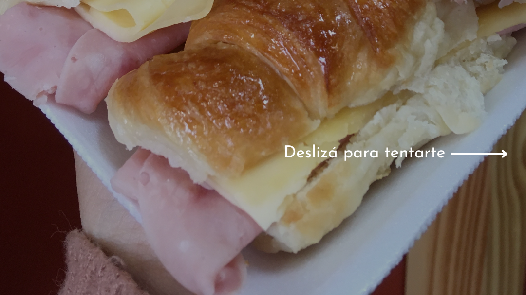Medialunas de Jamon y Queso