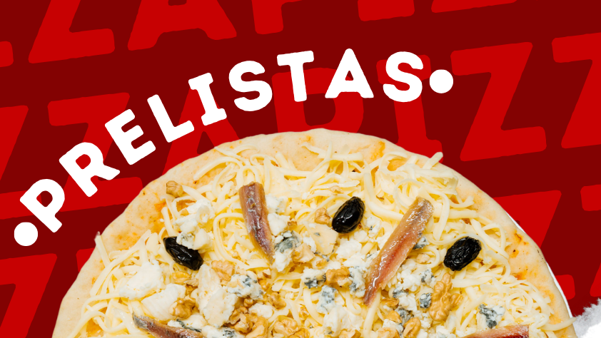 PIZZAS PRELISTAS
