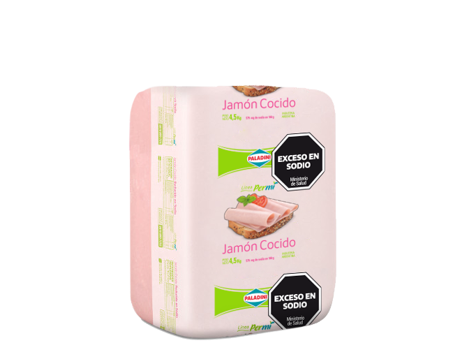 JAMON COCIDO BAJO SODIO PALADINI
