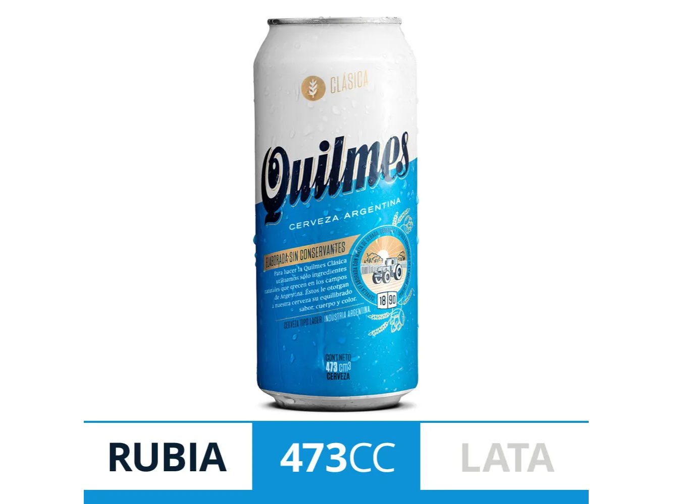 Cerveza Quilmes Lata