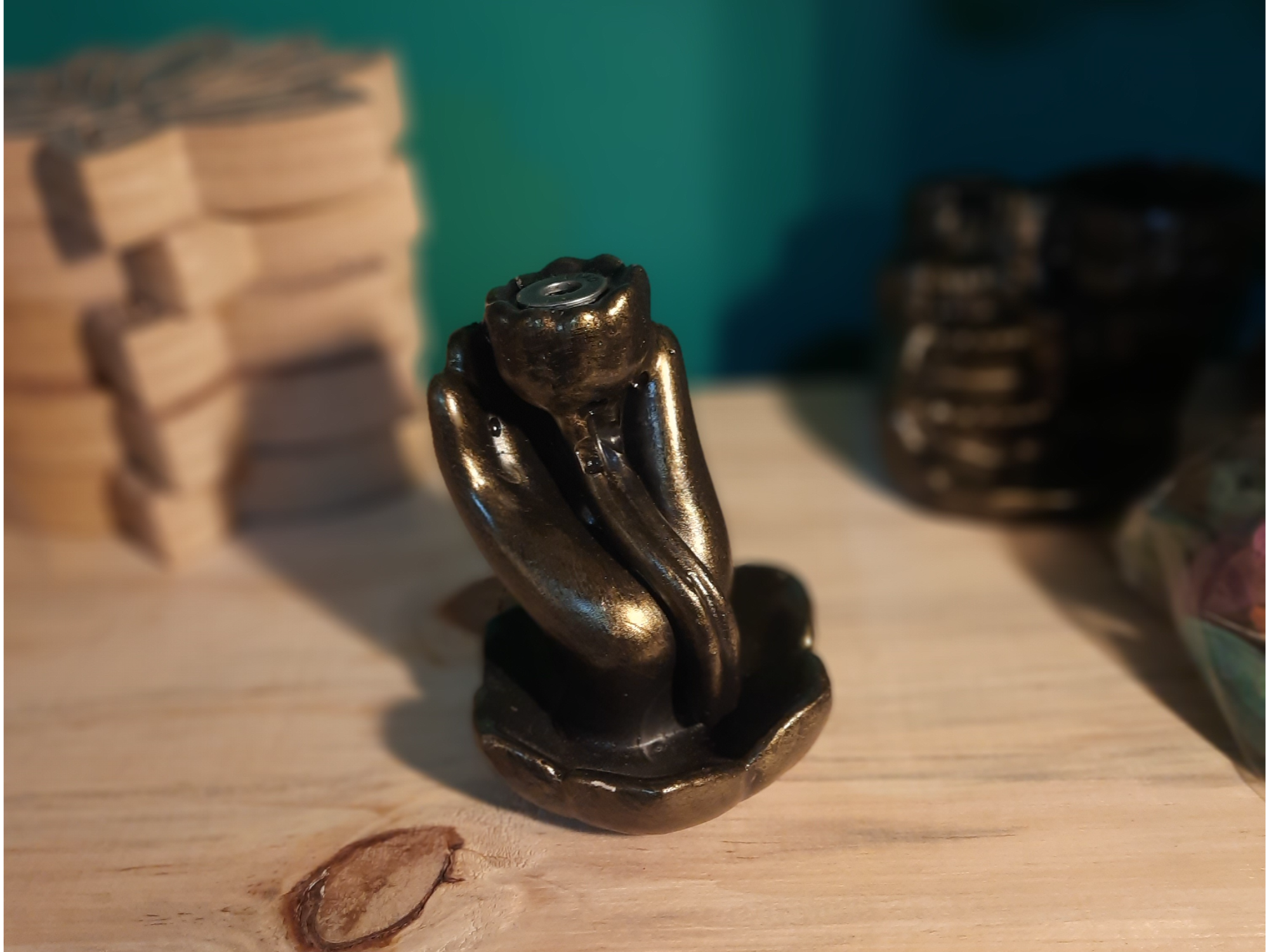 Cascada de humo chica