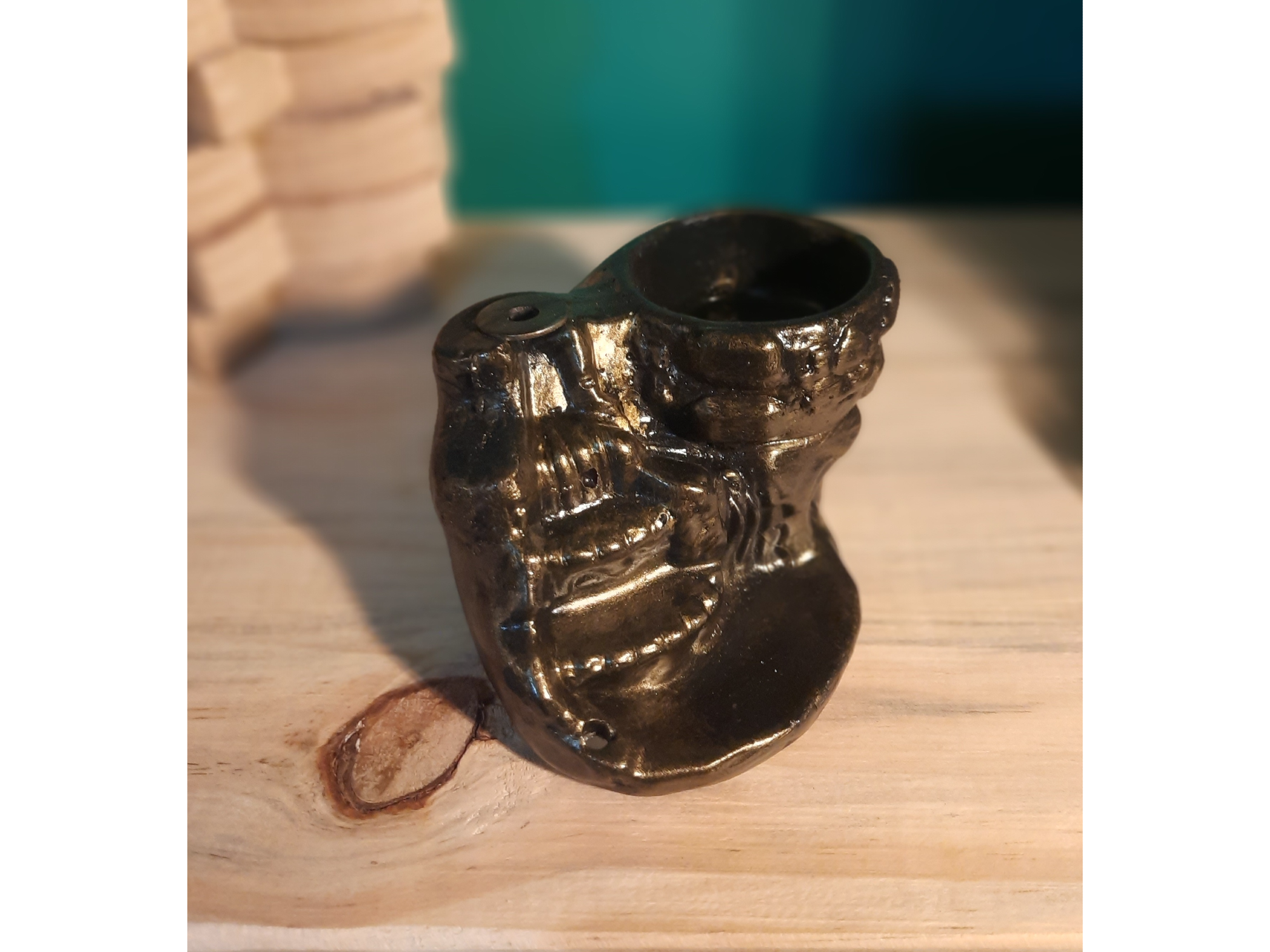 Cascada de humo chica