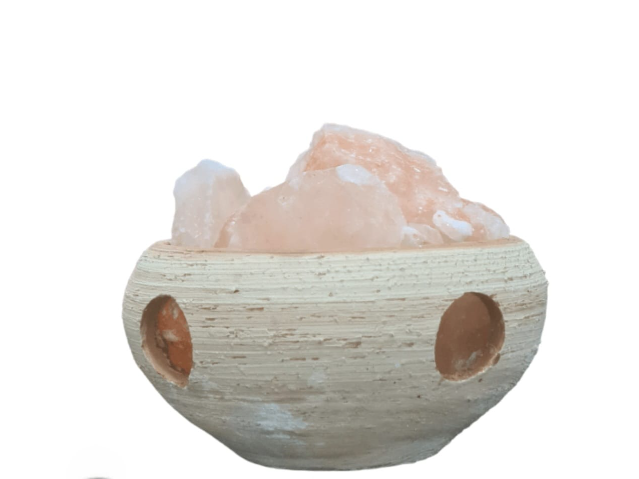 Lampara de sal arenada