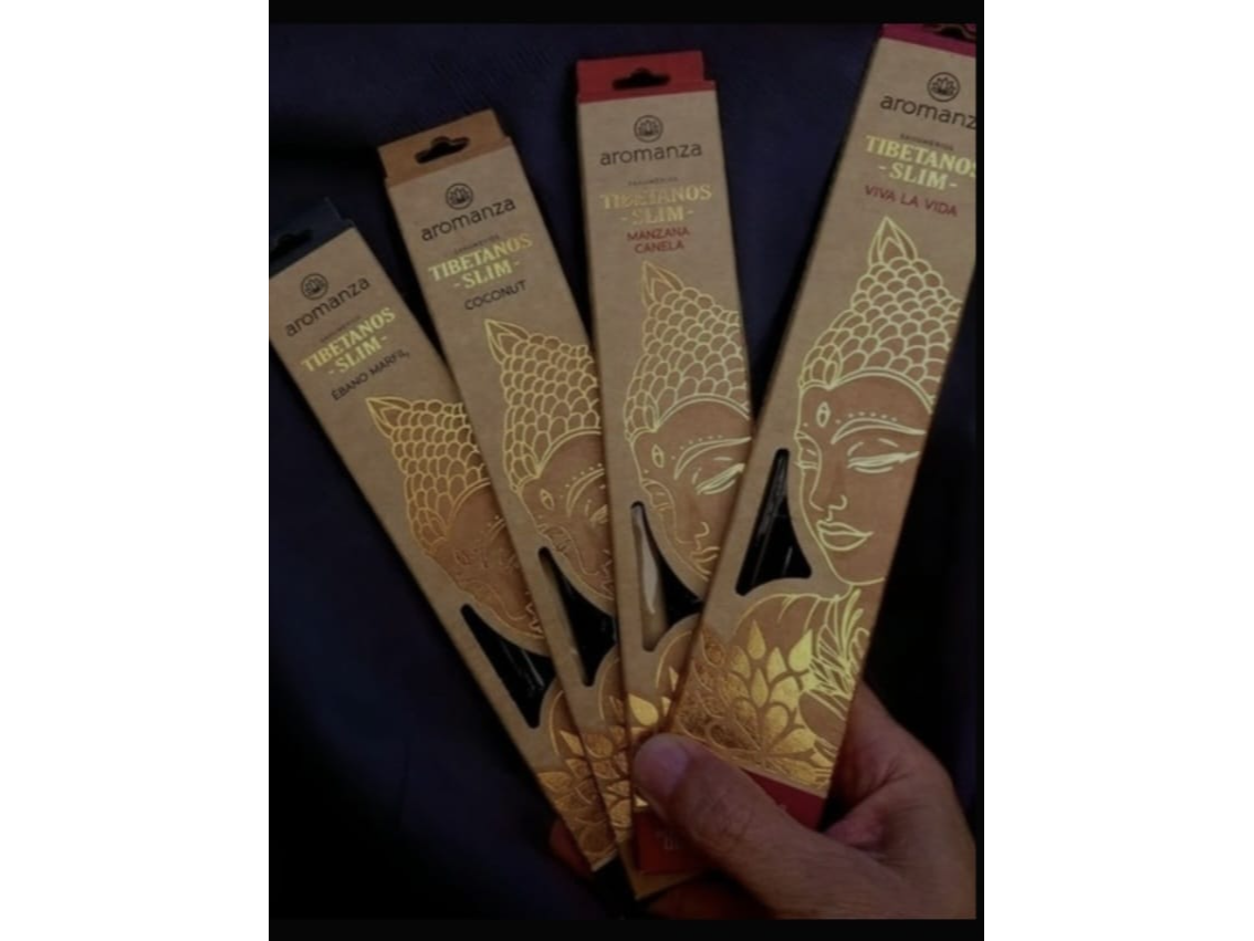 Sahumerios Tibetanos Slim (Aromanza)