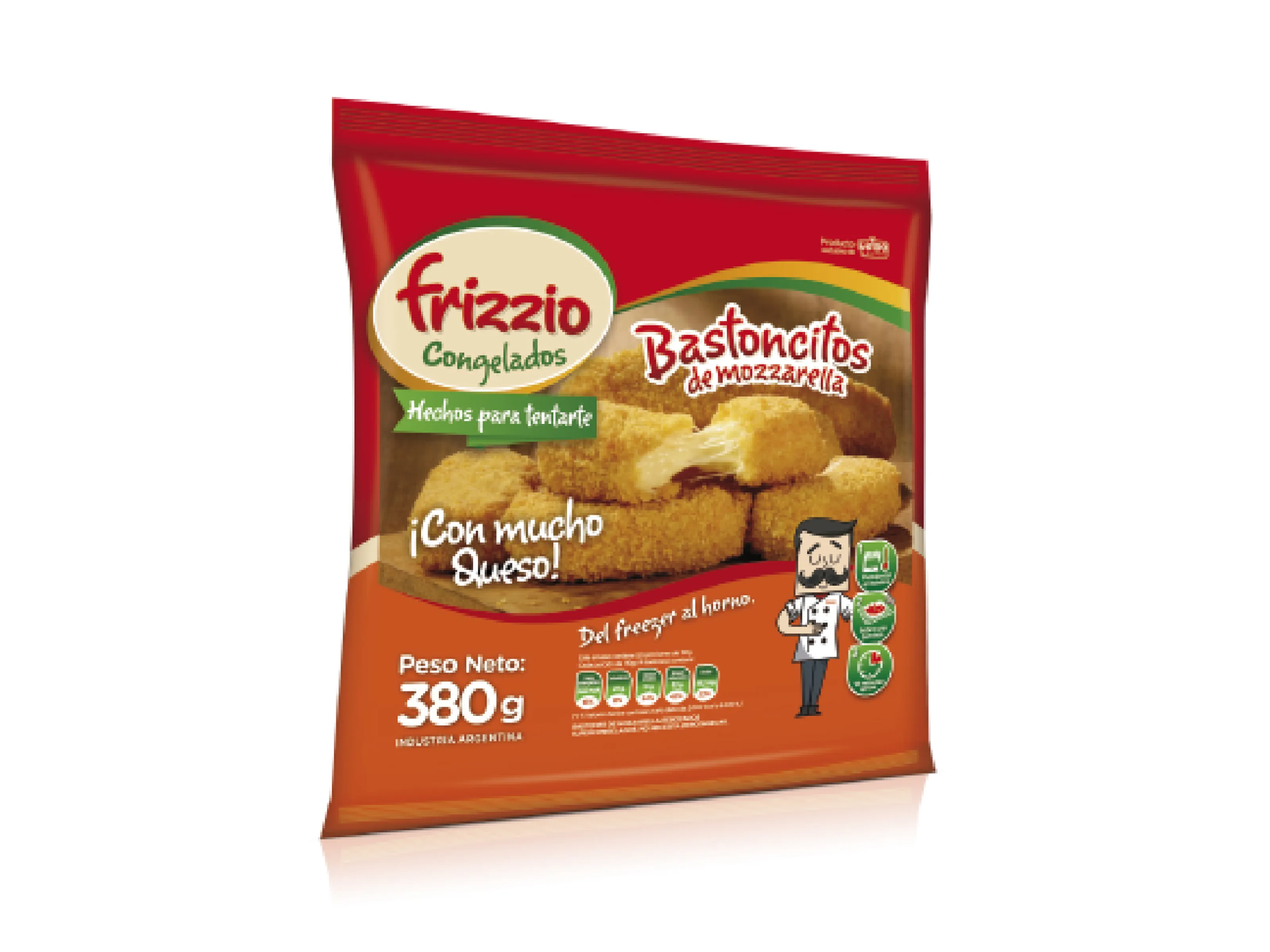 Bastoncitos de Mozzarella Frizio