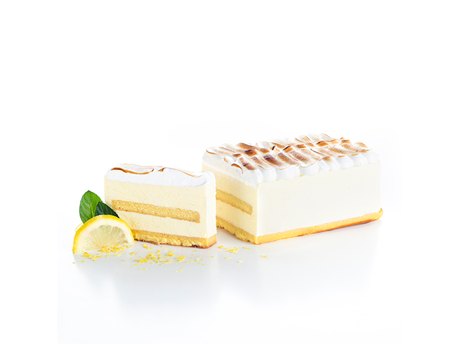 Semifrío Lemon Pie