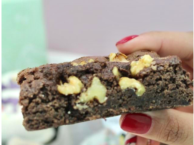 Brownie con nuez