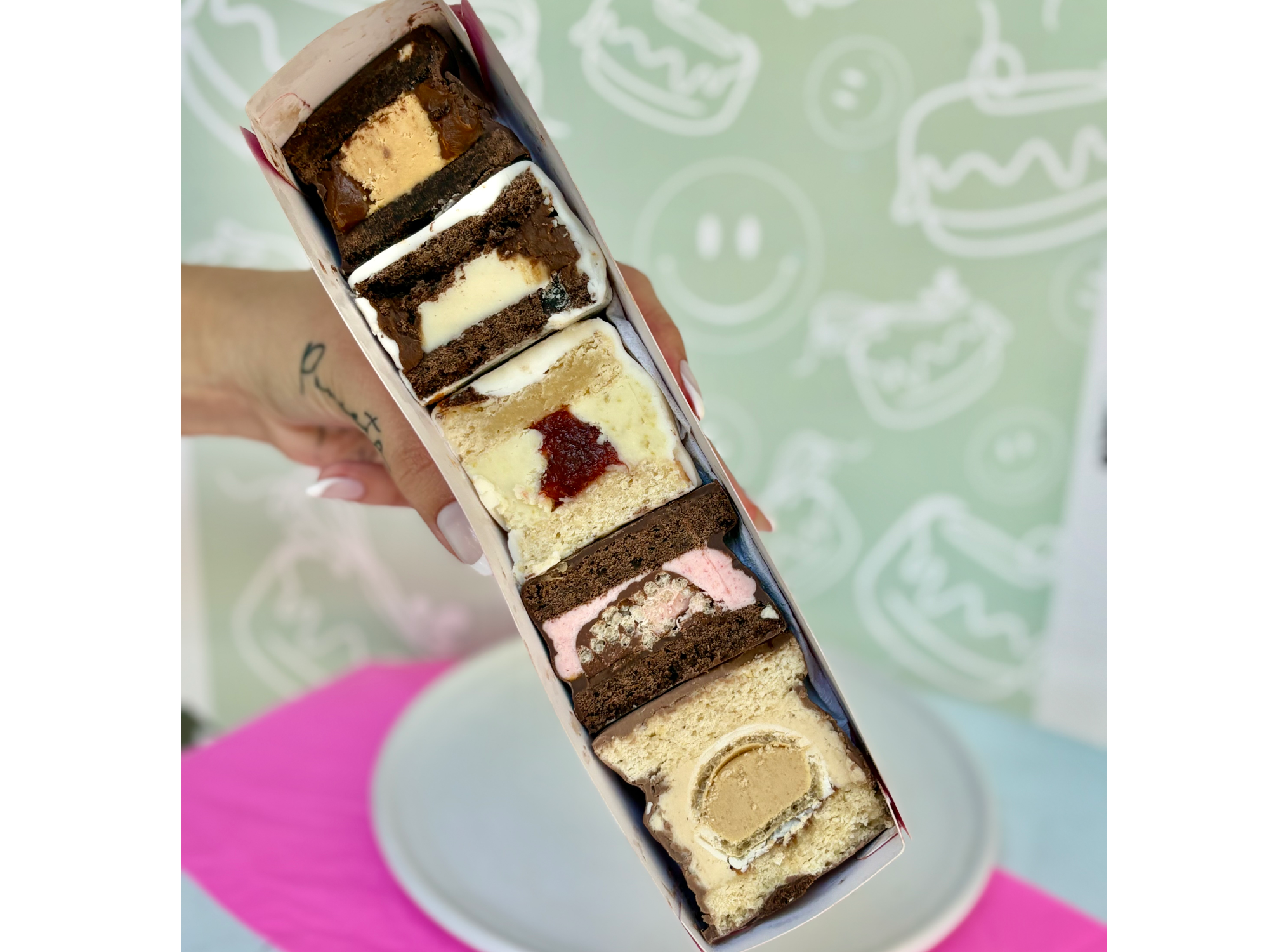 Caja 6 alfajores surtidos