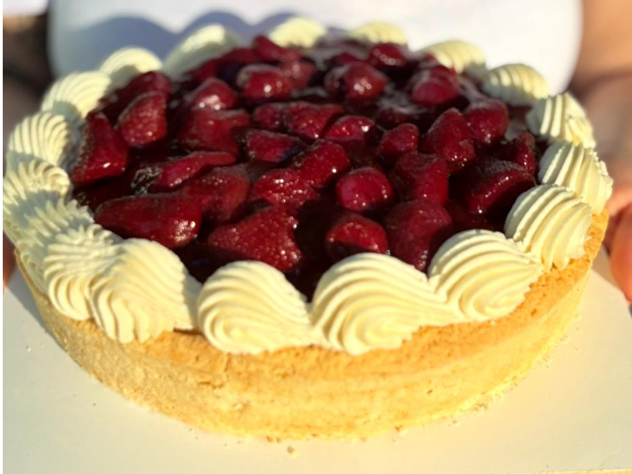 Tarta de frutillas