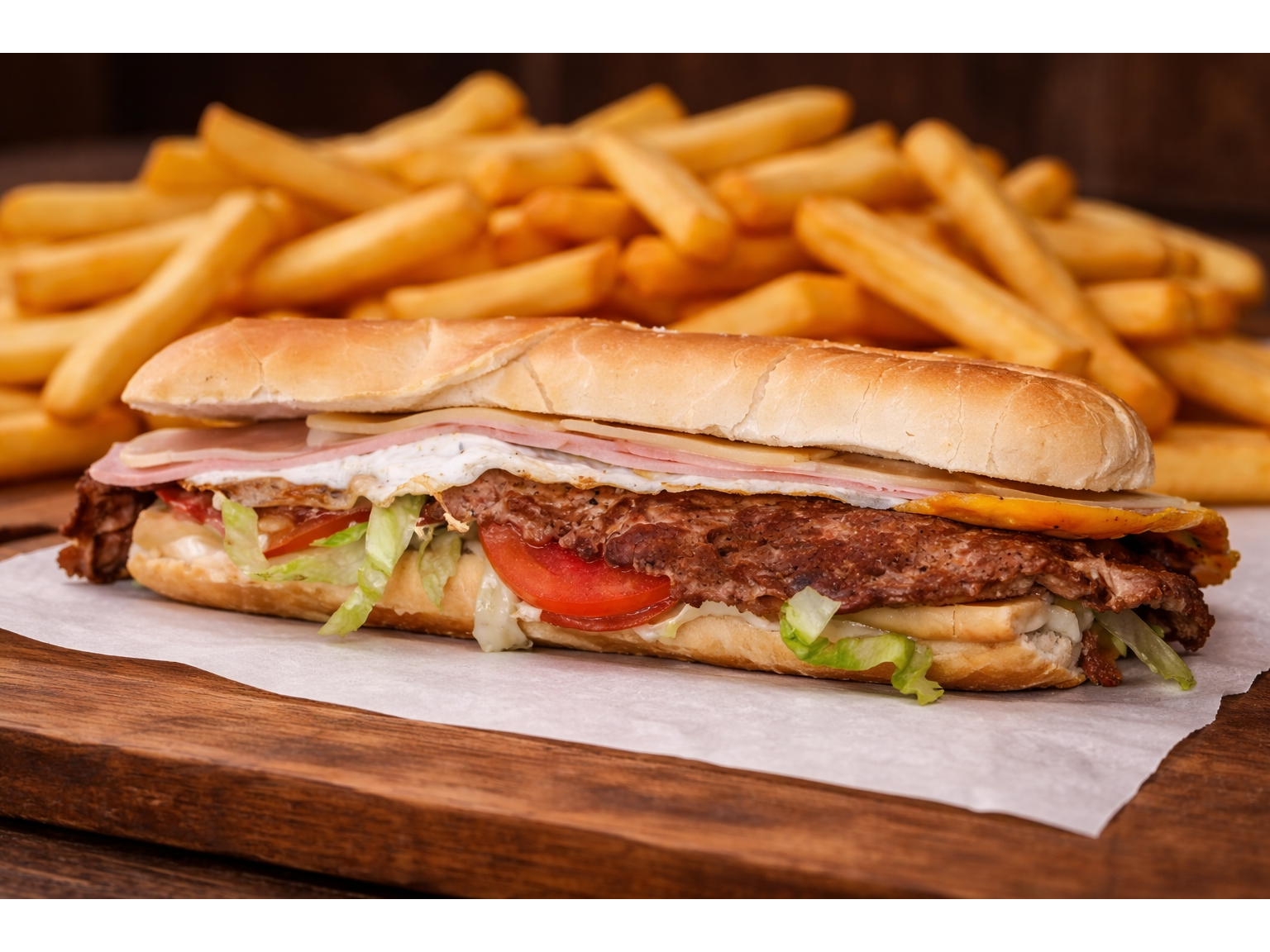 LOMO COMPLETO + Papas
