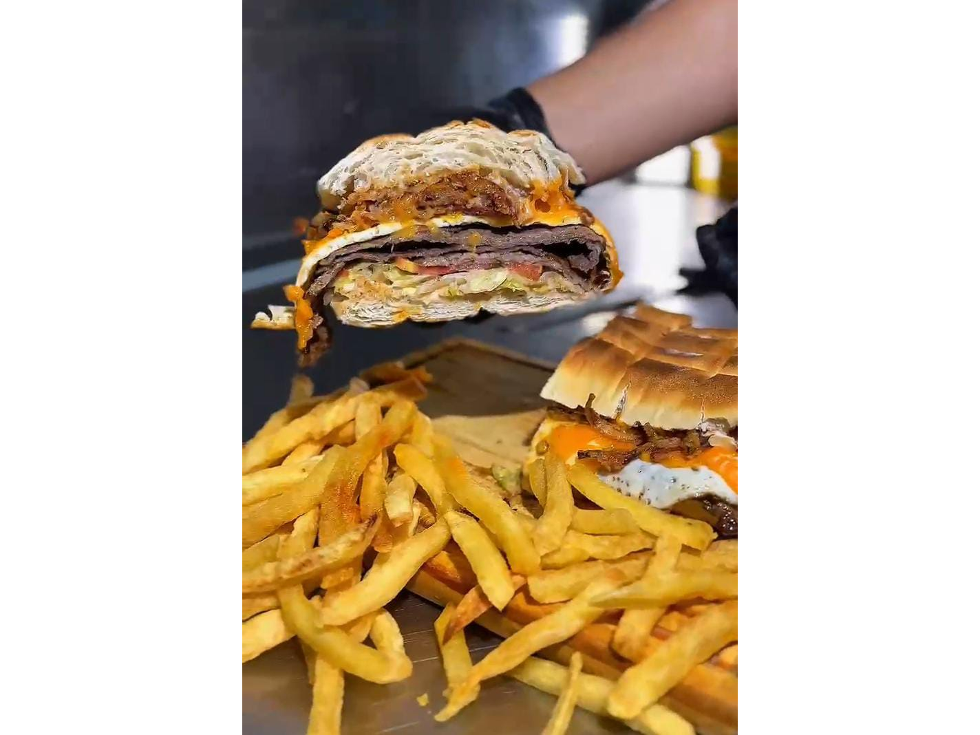 2 Lomos rusticos + papas