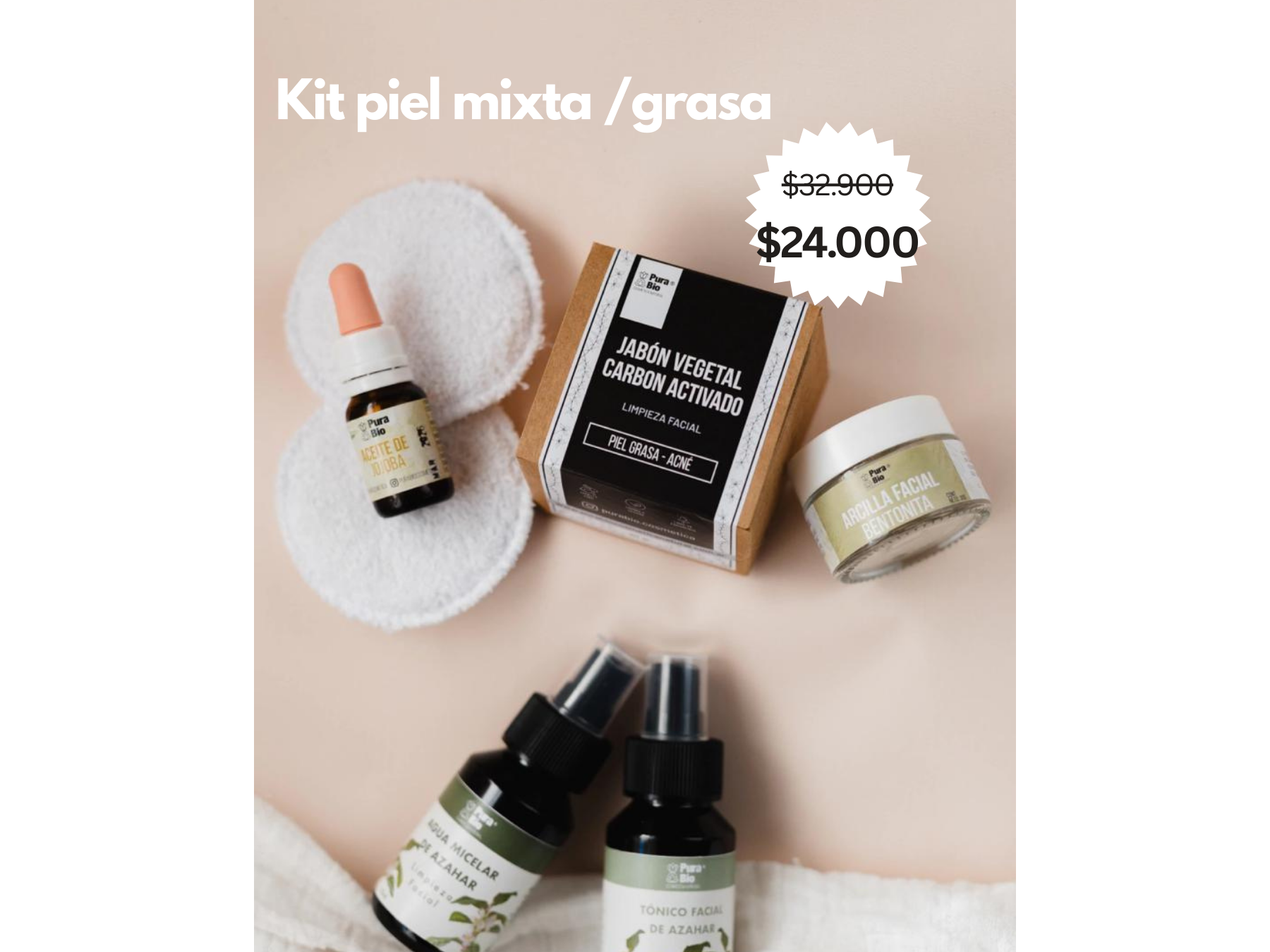 Kit para piel mixta/ grasa