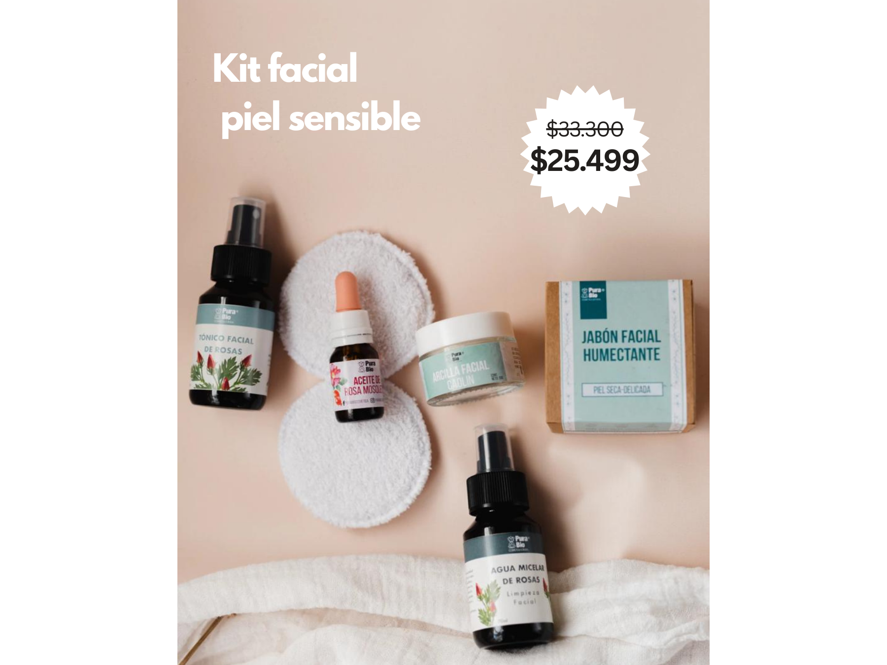 Kit para piel sensible