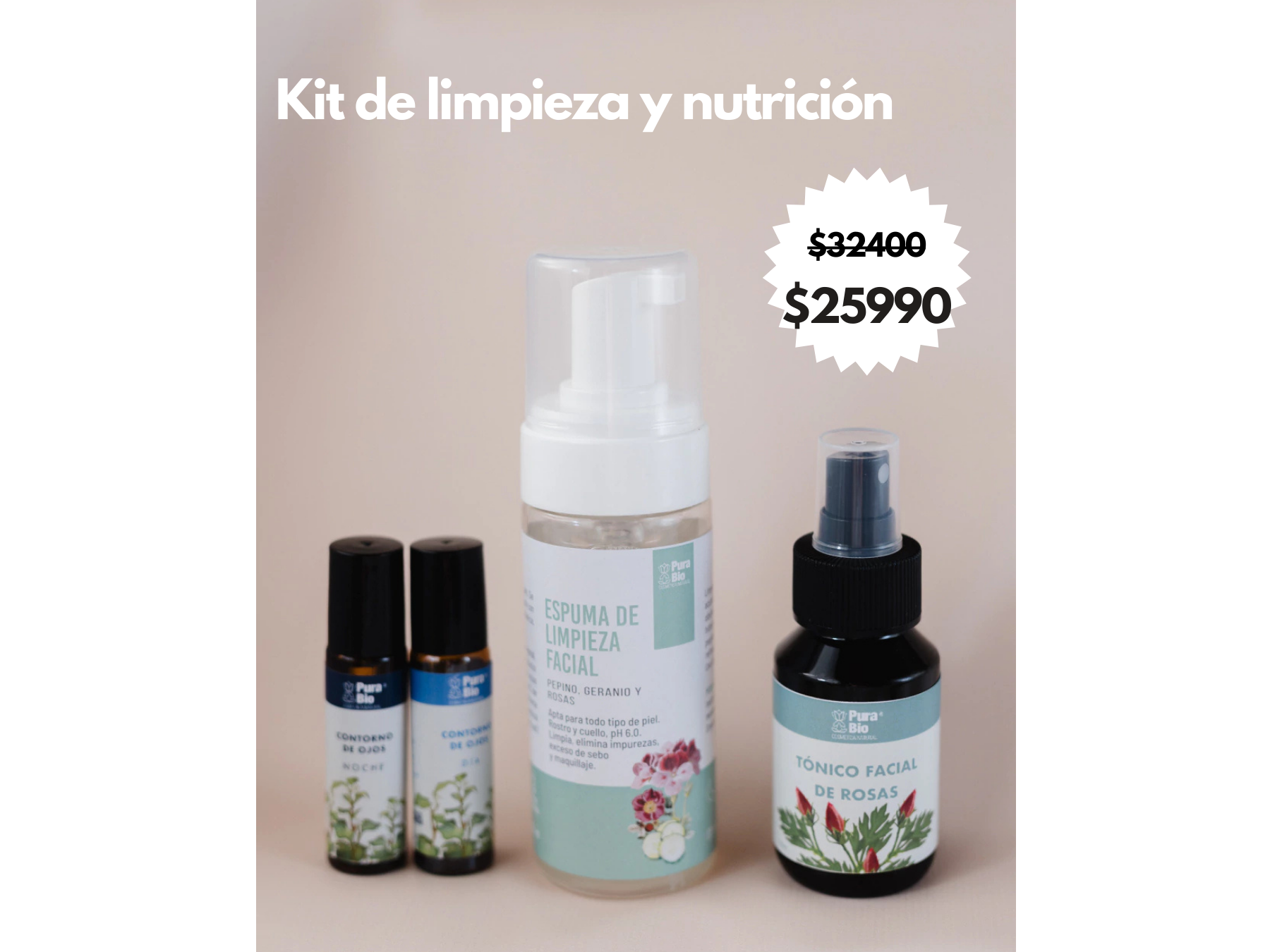 Kit de limpieza y nutrición
