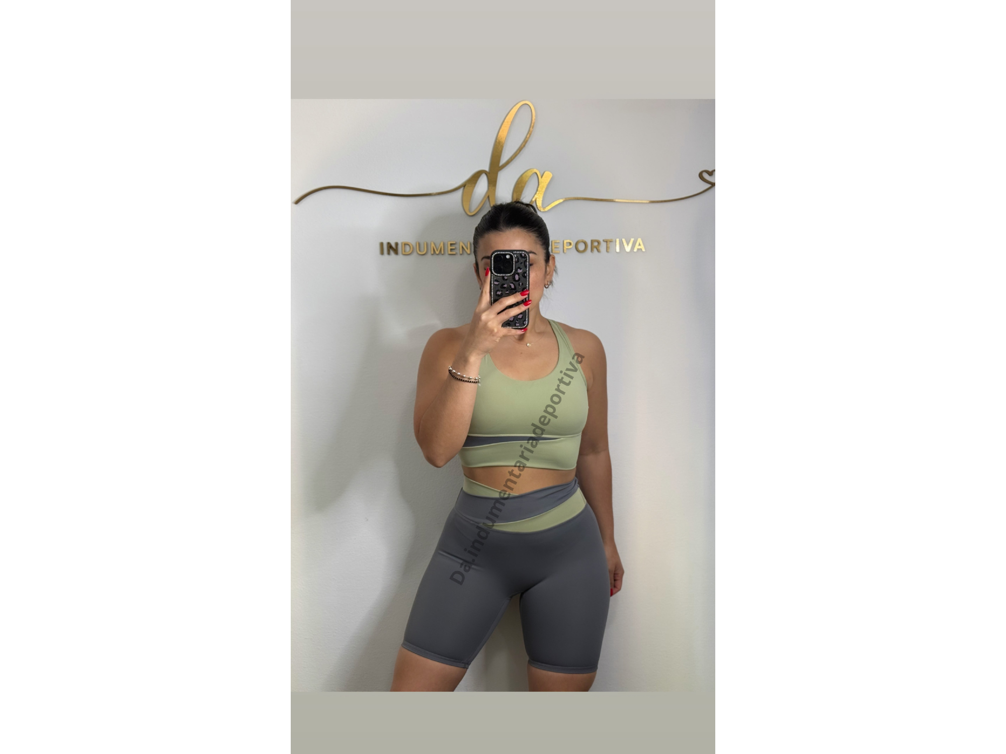 Conjunto Irun Top+Biker