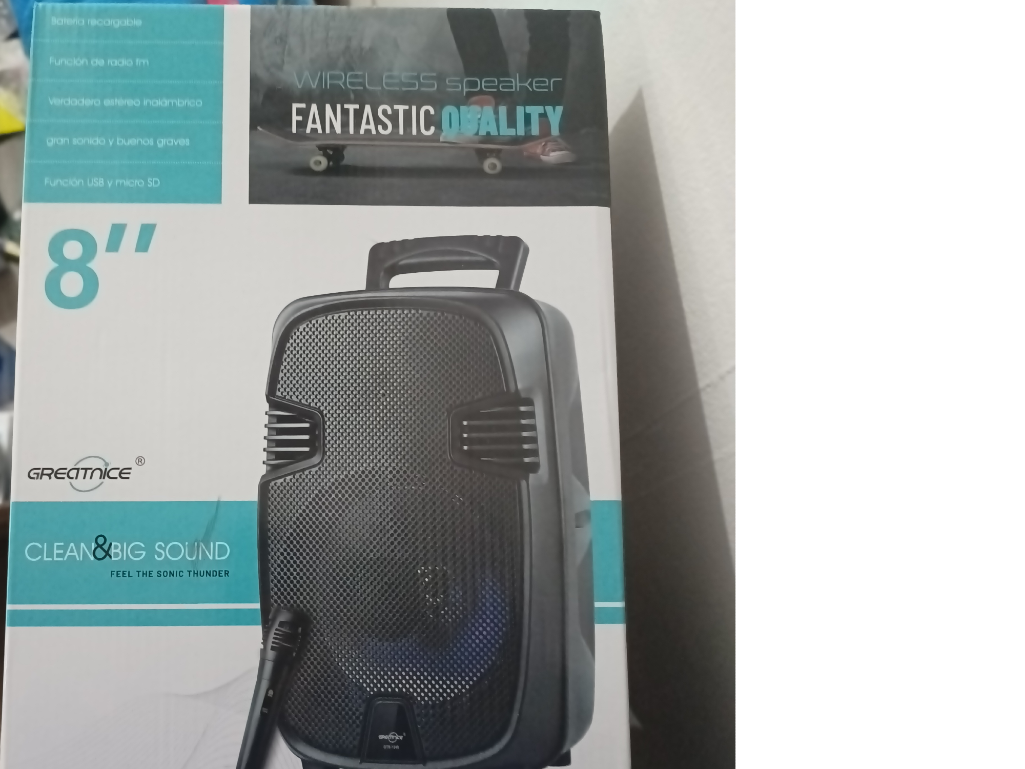 Parlante 8 pulgadas