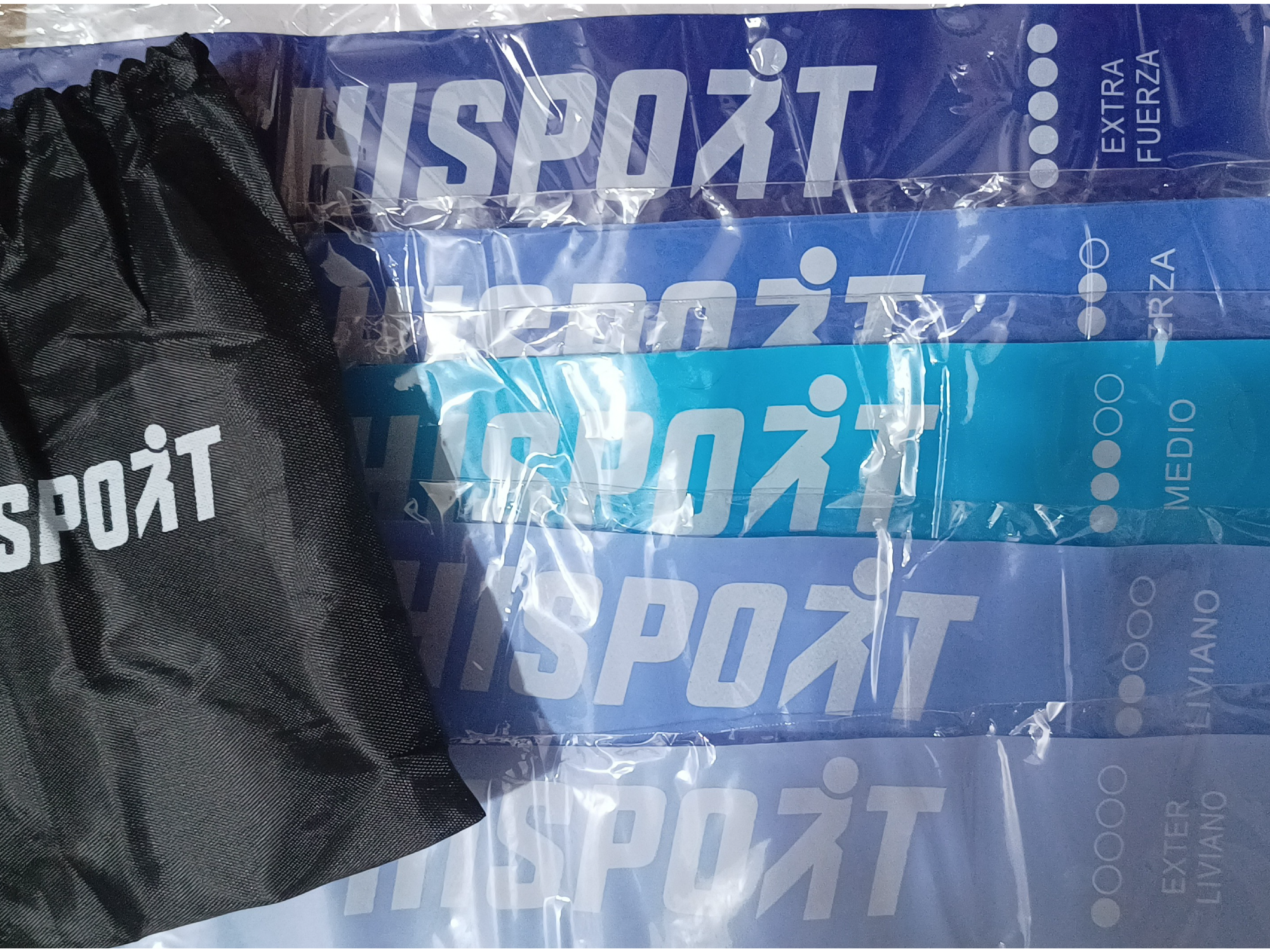 Set de banda azul por 5