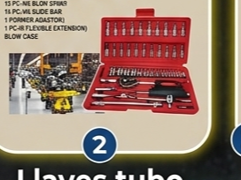 Llaves Tubos 46pcs