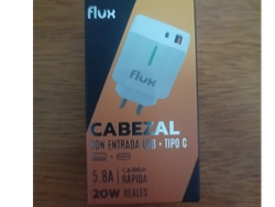 Cargador Flux USB y tipo c