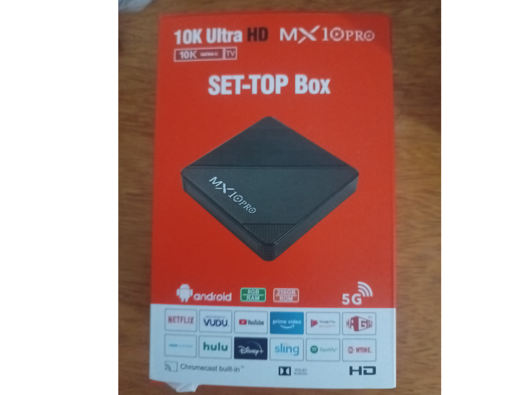 Tv box mx10 pro con magis