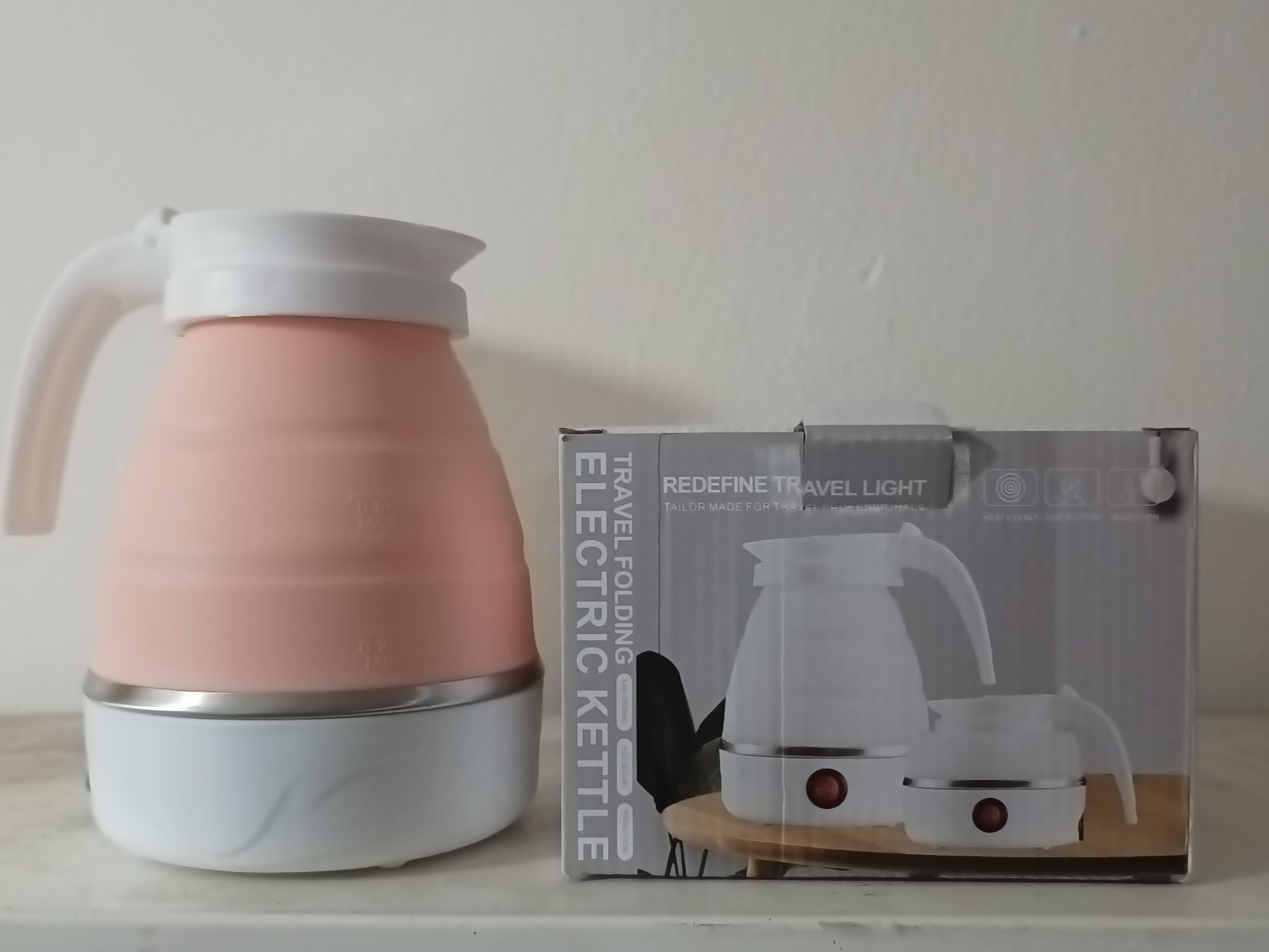 Pava eléctrica plegable