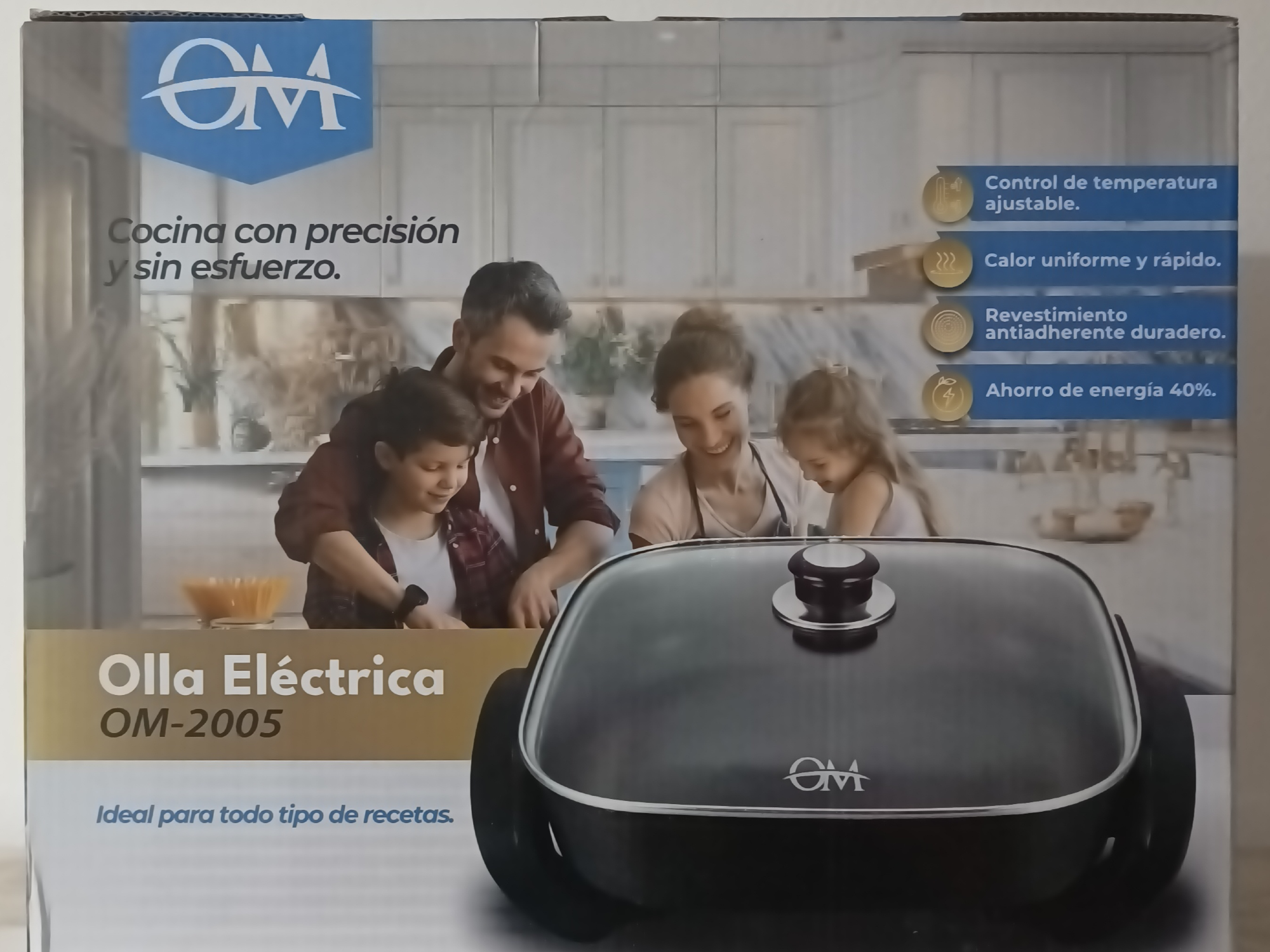 Olla multifunción eléctrica Om