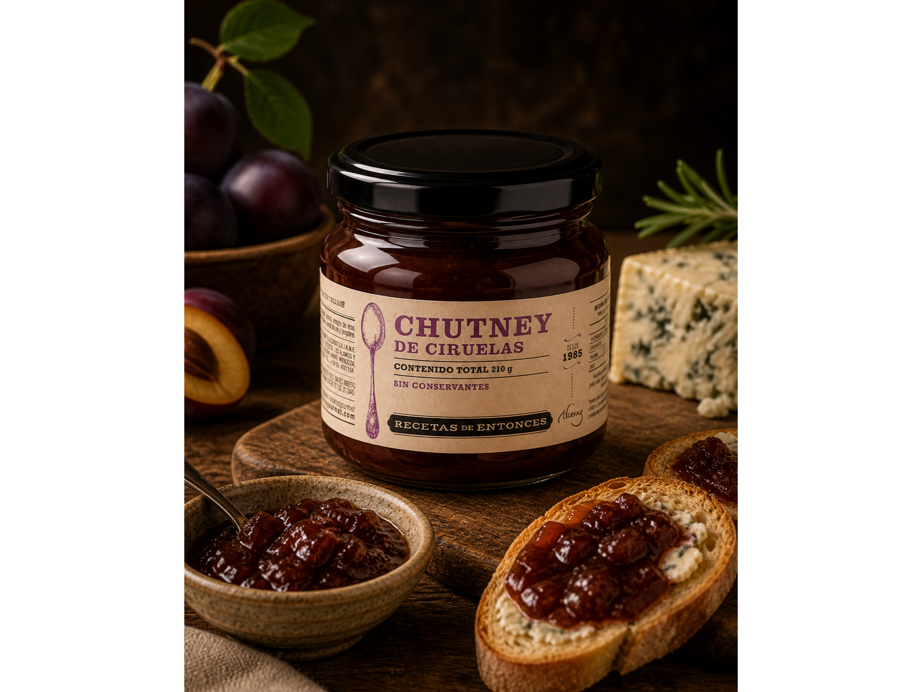 Chutney de Ciruelas 210 ml