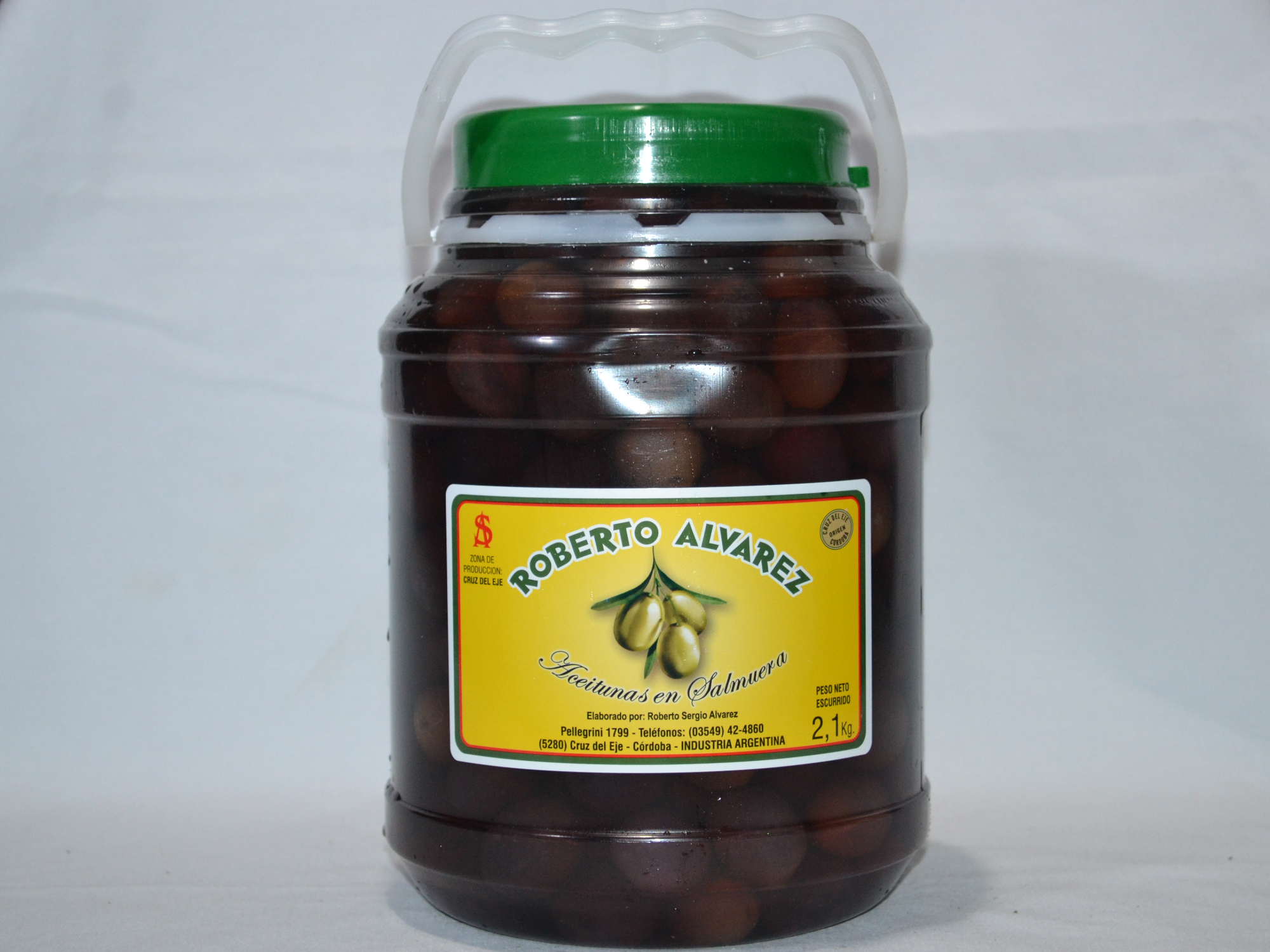 Garrafa Aceituna Negra "00" 2 Kg