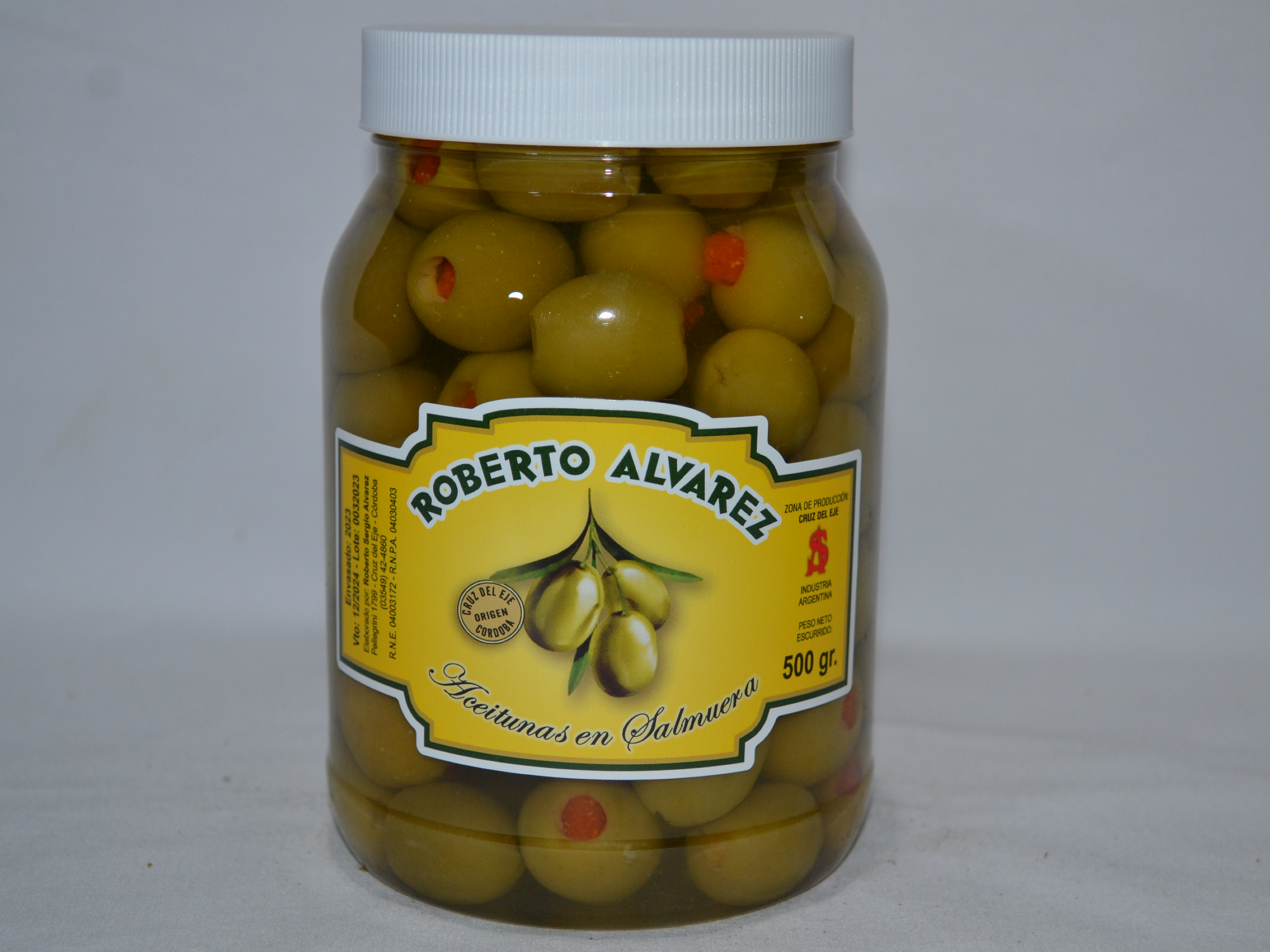 Aceitunas Verdes Rellenas 500 g PET