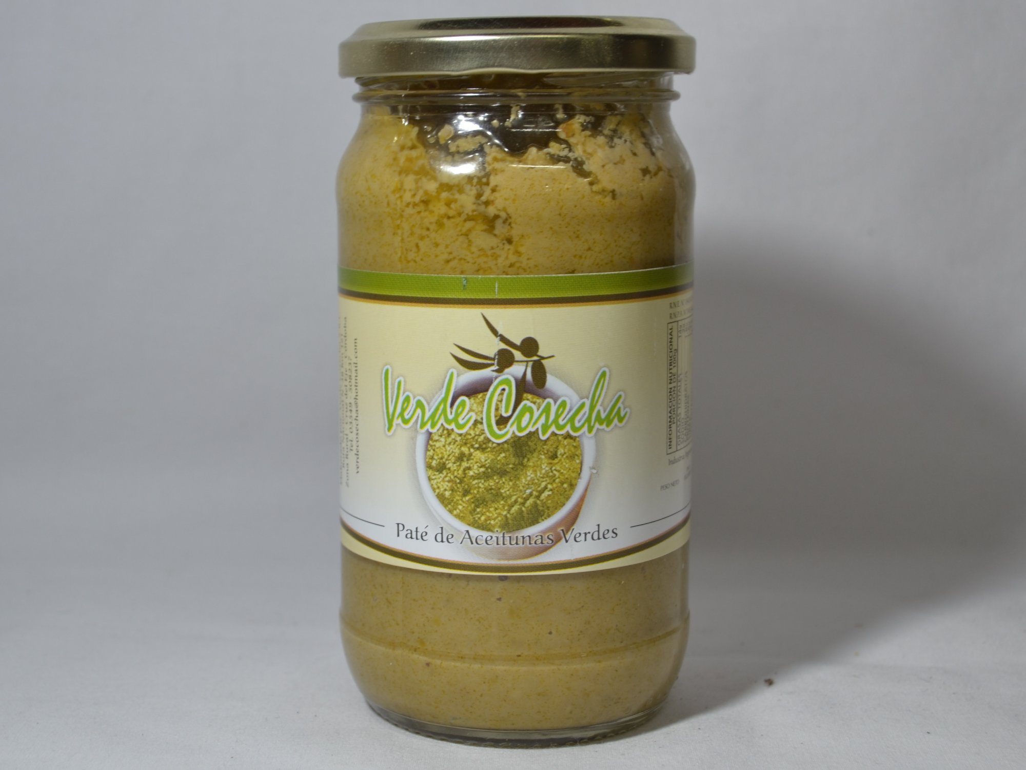 Pasta de Aceitunas Verdes 400 g