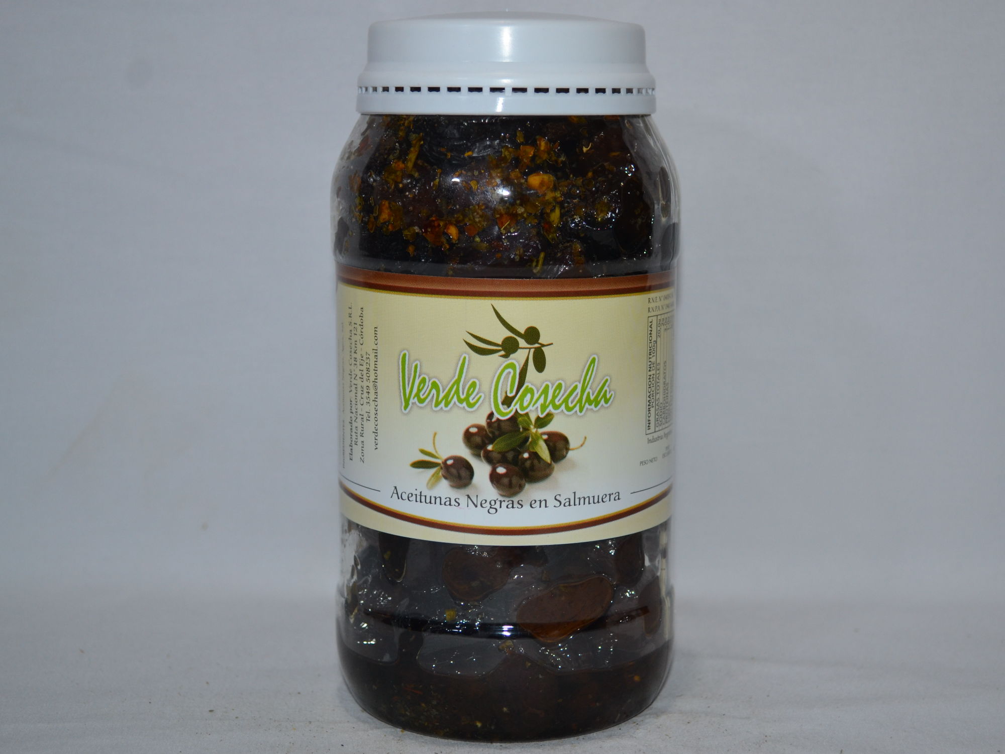 Aceitunas Negras Condimentadas 500 g PET