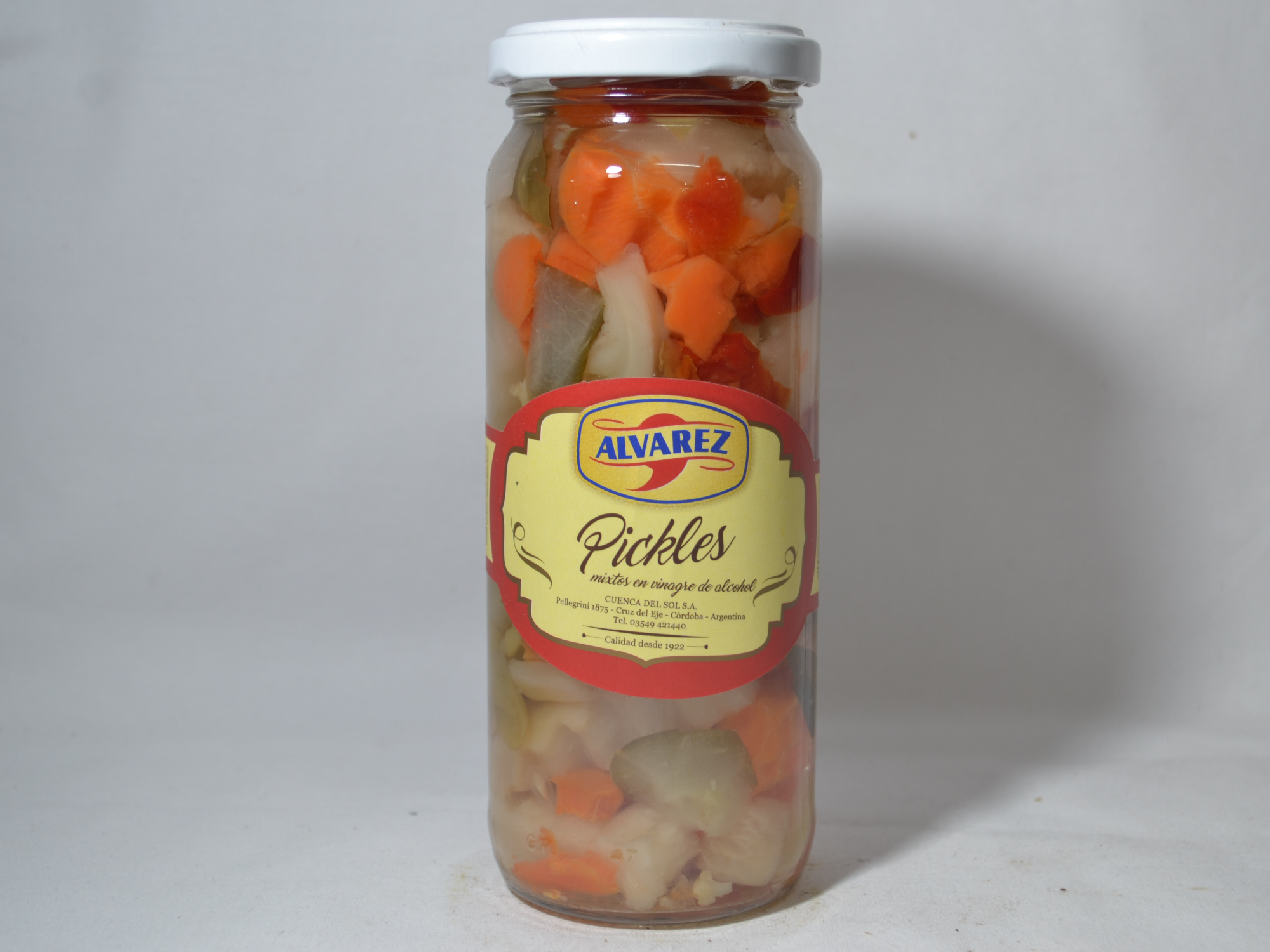 Pickles 250 g Vidrio