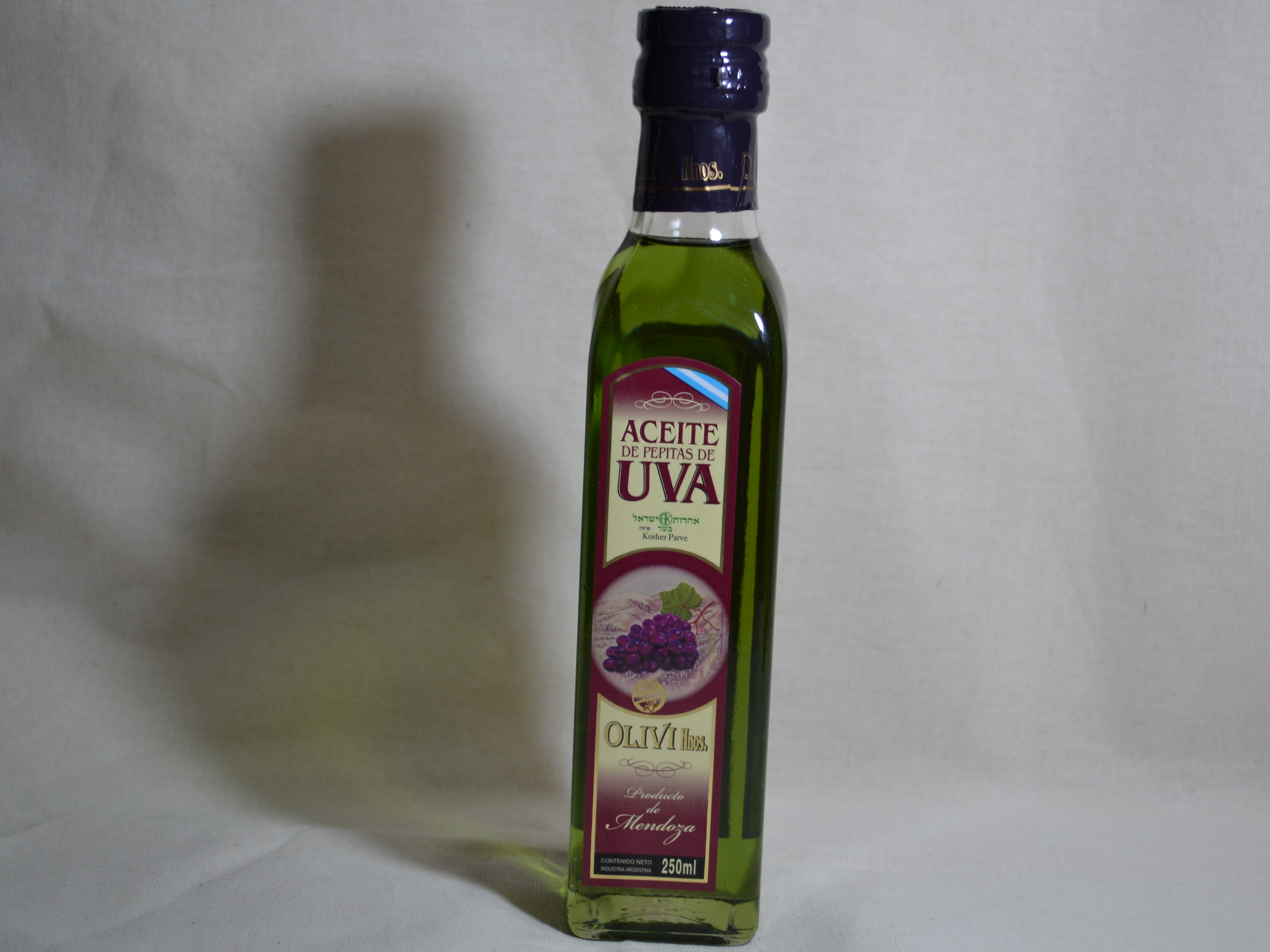 Aceite de Uva 250 ml Vidrio