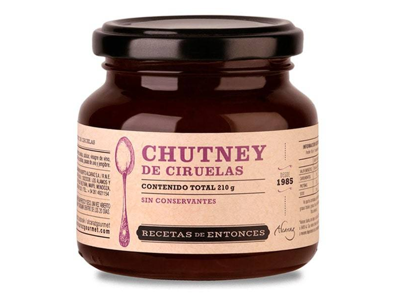 Chutney de Ciruelas 210 ml
