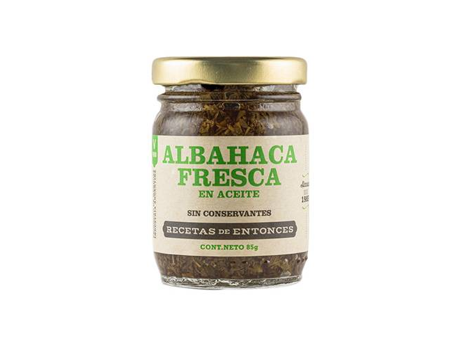 Albahaca en Aceite 90 g