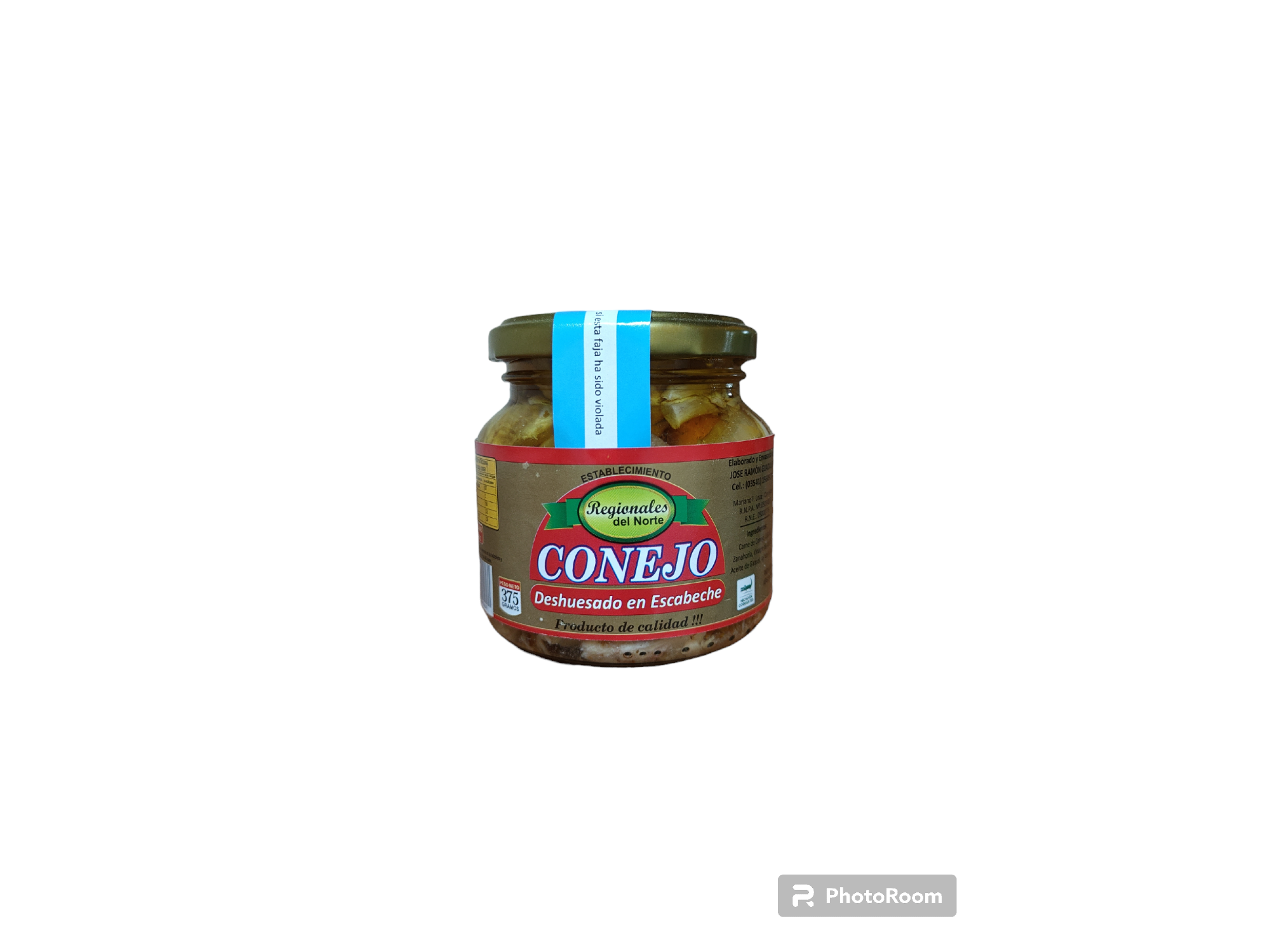 Escabeche de Conejo 375 G