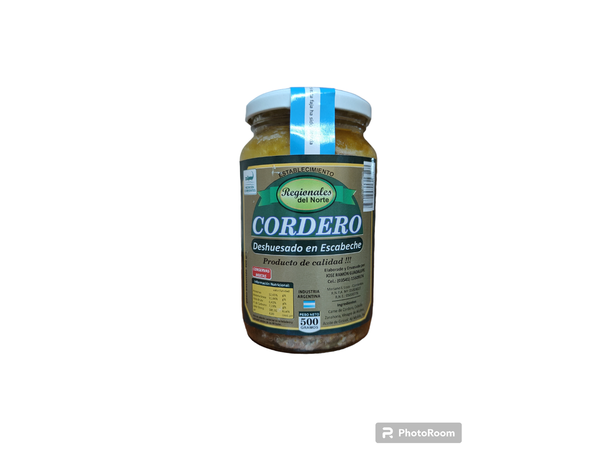 Escabeche de Cordero 500 G