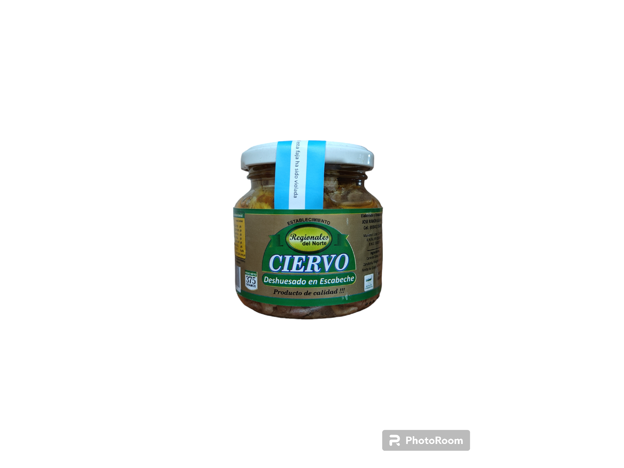 Escabeche de Ciervo 375 G