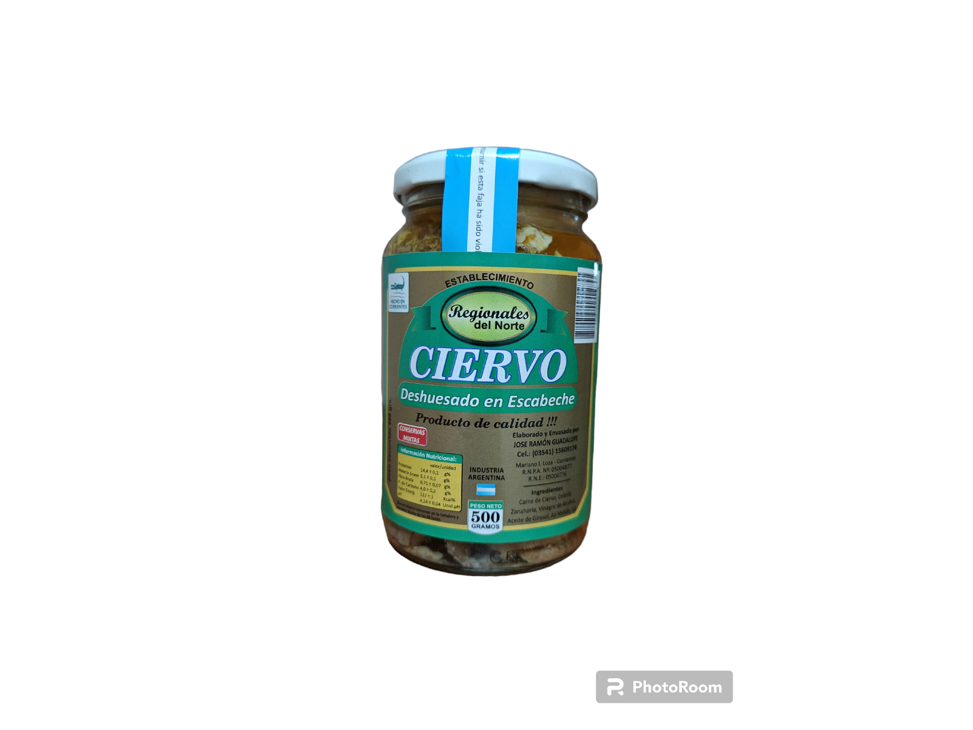 Escabeche de Ciervo 500 G