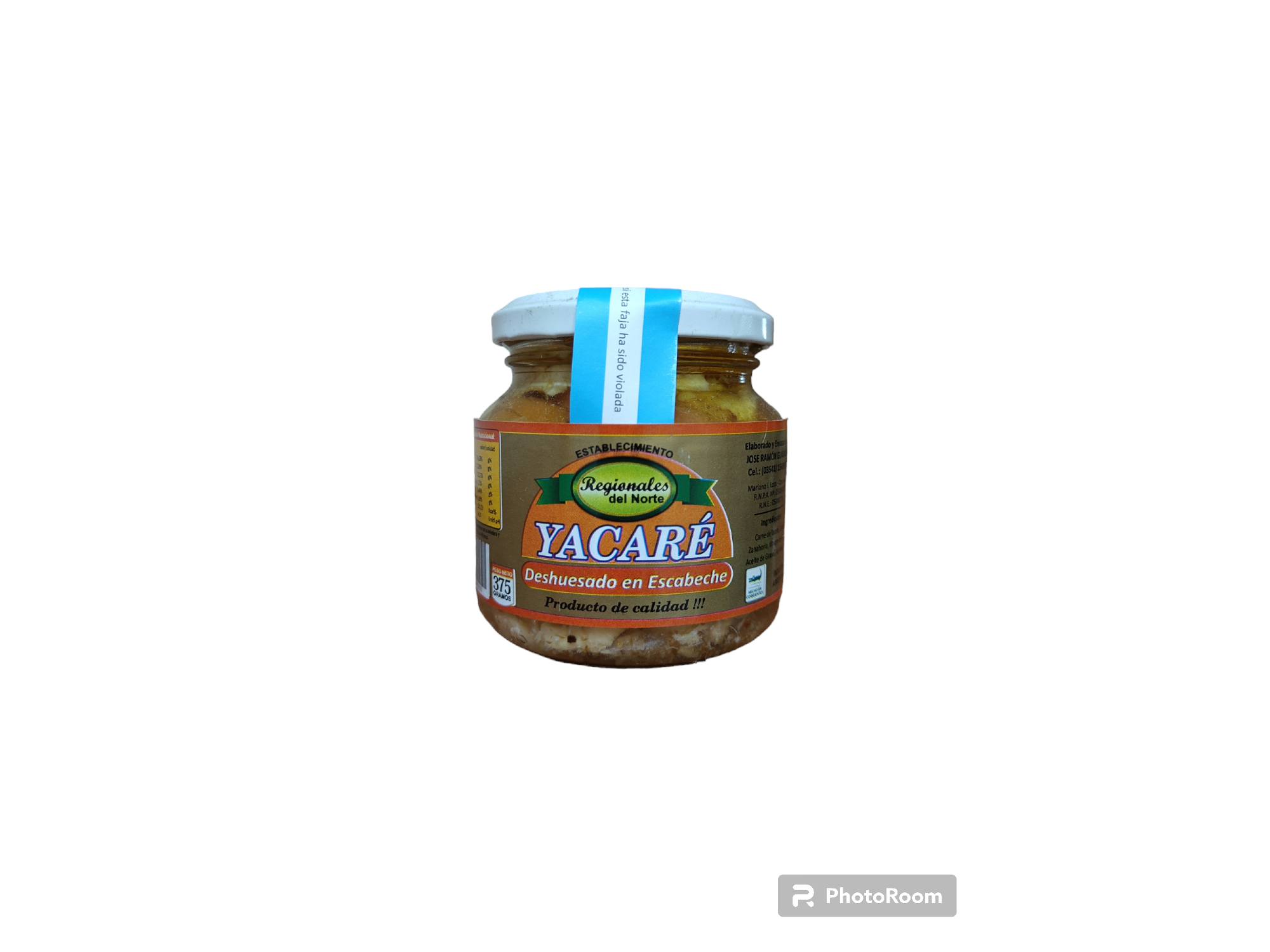 Escabeche de Yacaré 375 G