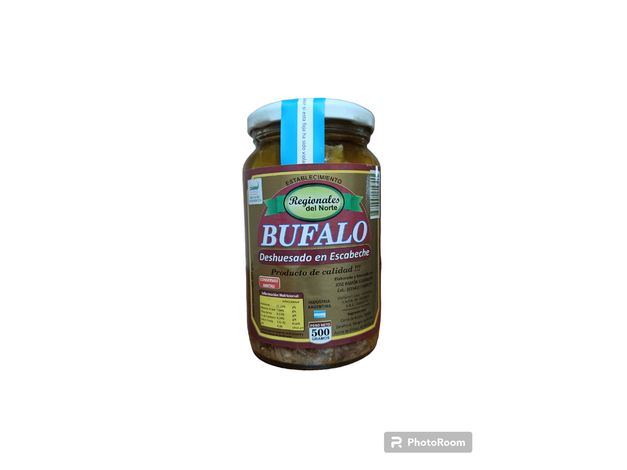 Escabeche de Búfalo 500 G