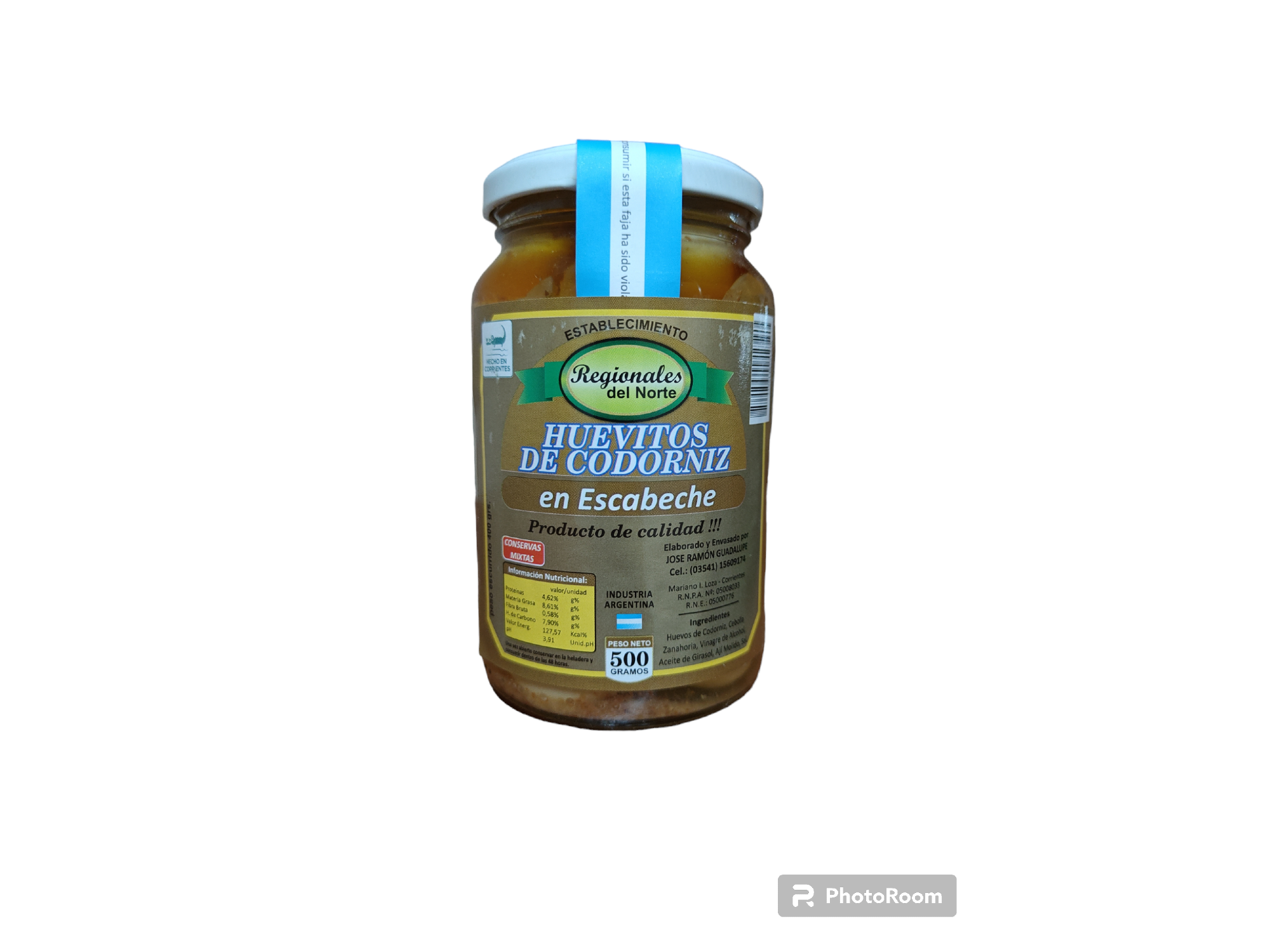 Escabeche de Huevitos de Codorniz 500 G