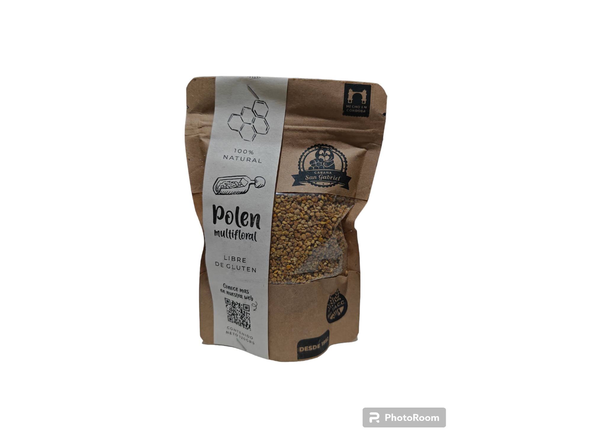 Polen Multifloral 120 g Bolsa