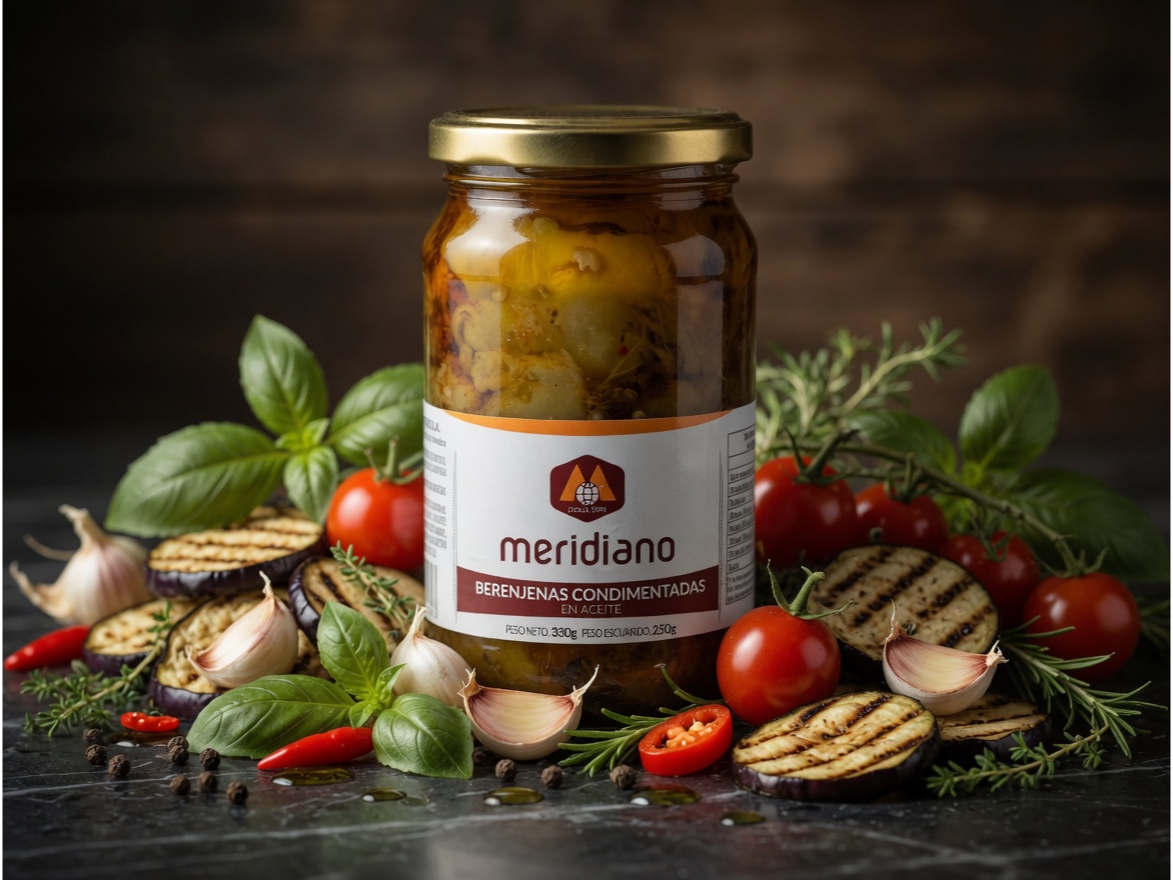 Berenjena Condimentada 330 g Vidrio