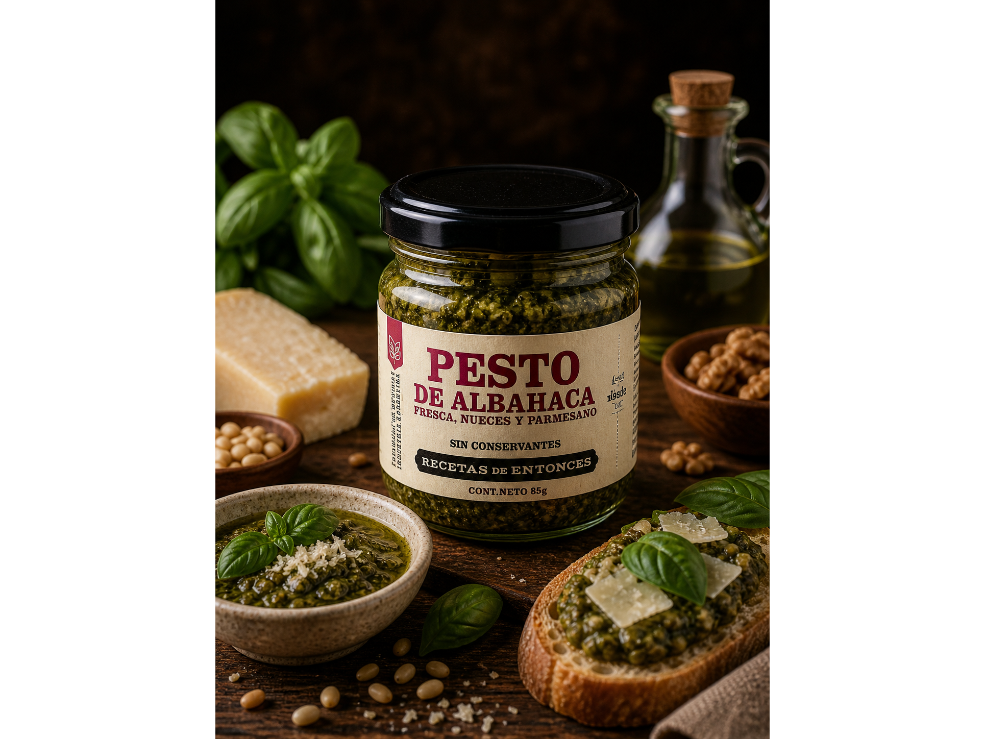 Pesto de Albahaca 90 g