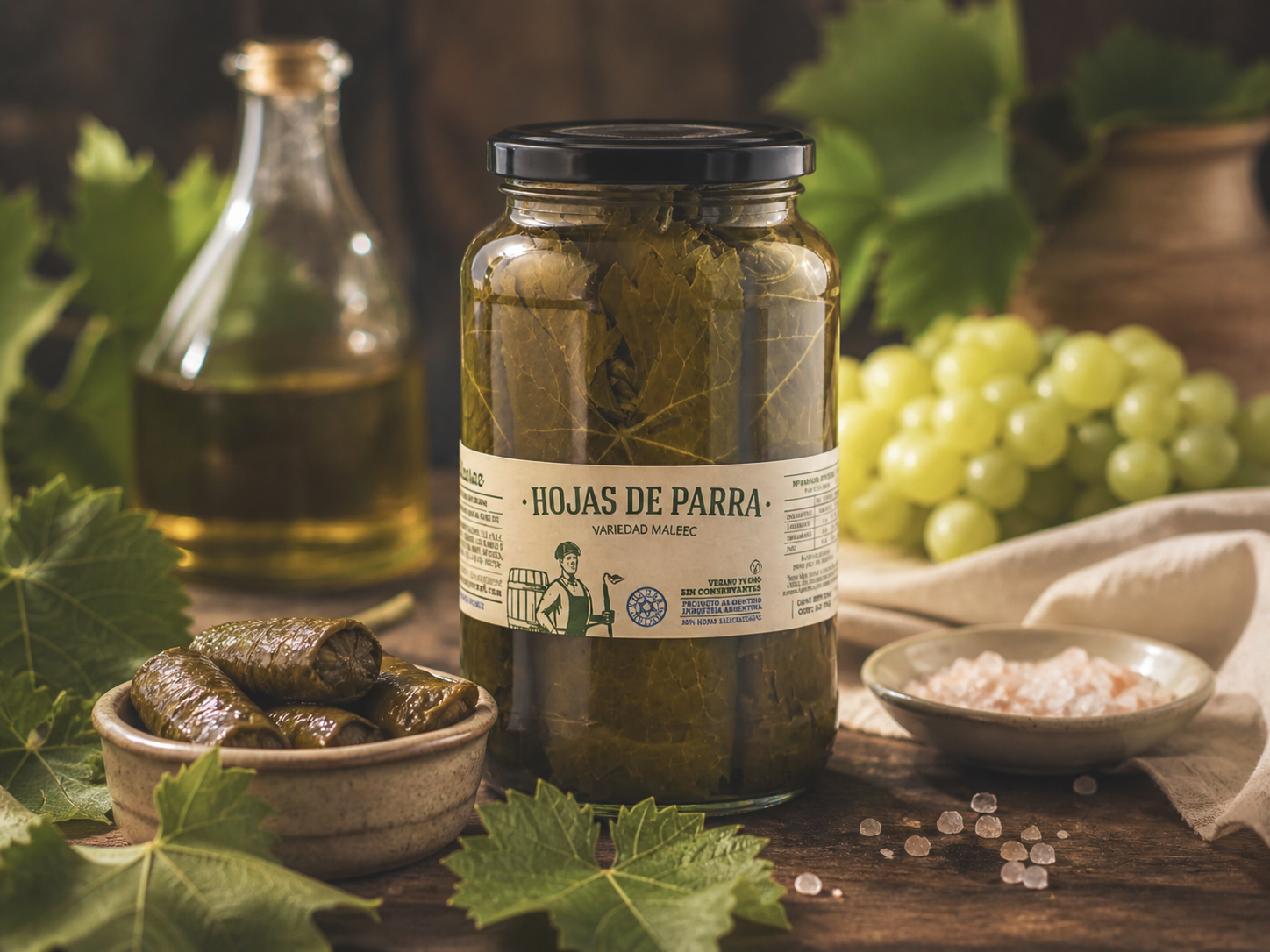 Hojas de Parra 500 g