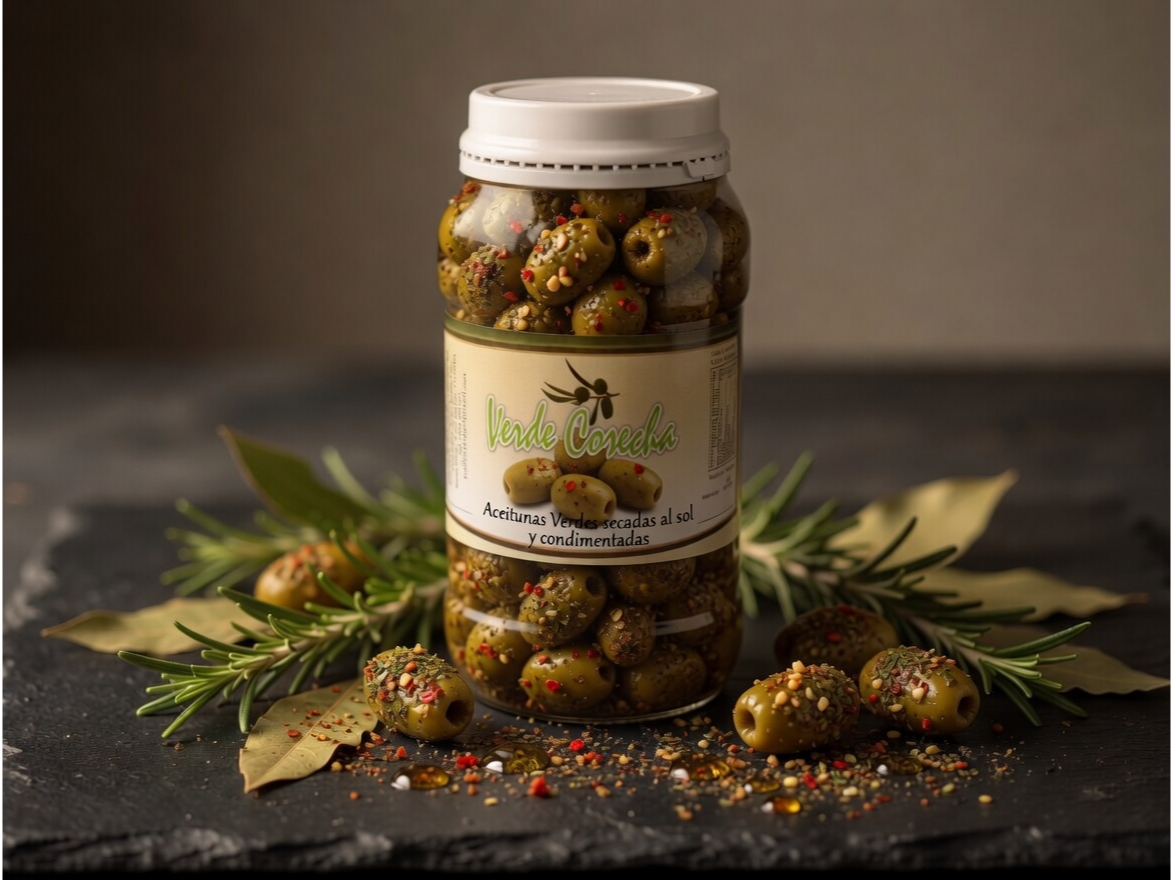 Aceitunas Verdes Condimentadas 500 g PET