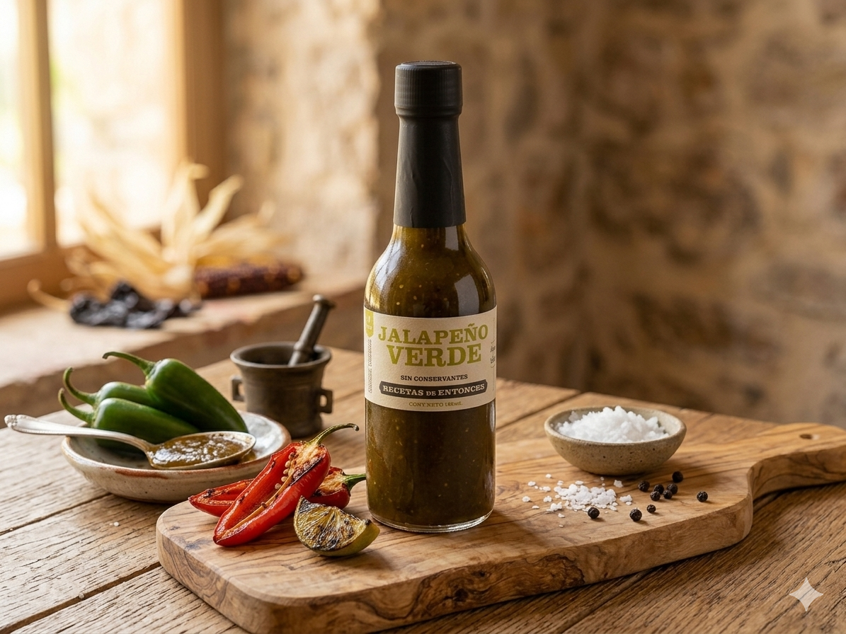Salsa Jalapeño Verde 180 ml