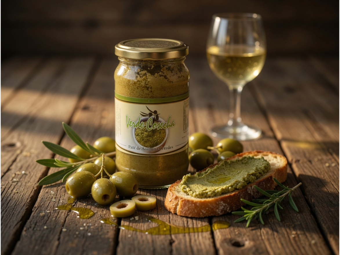 Pasta de Aceitunas Verdes 400 g