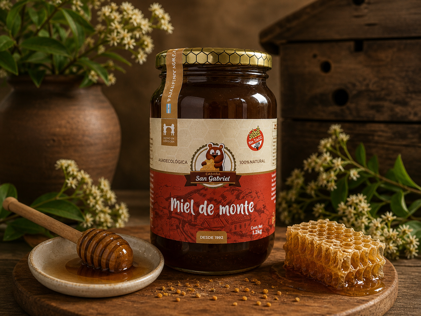 Miel de Monte 500 g Vidrio